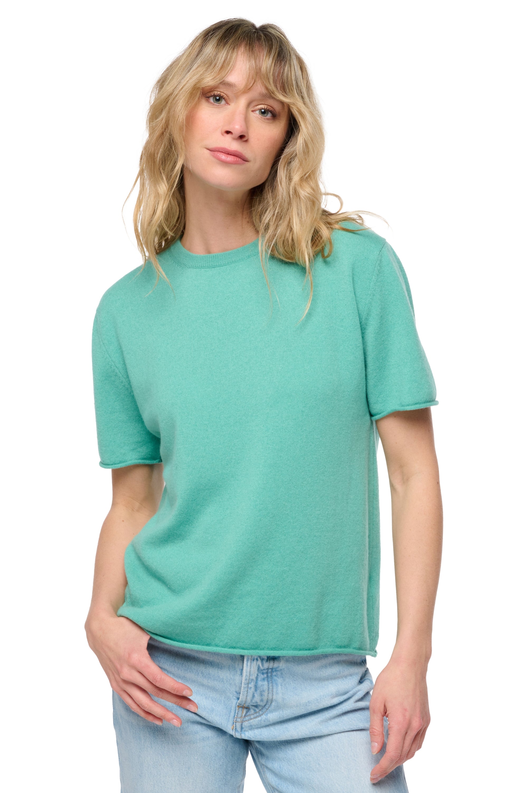 Seattle in cashmere donna - nile - Mahogany