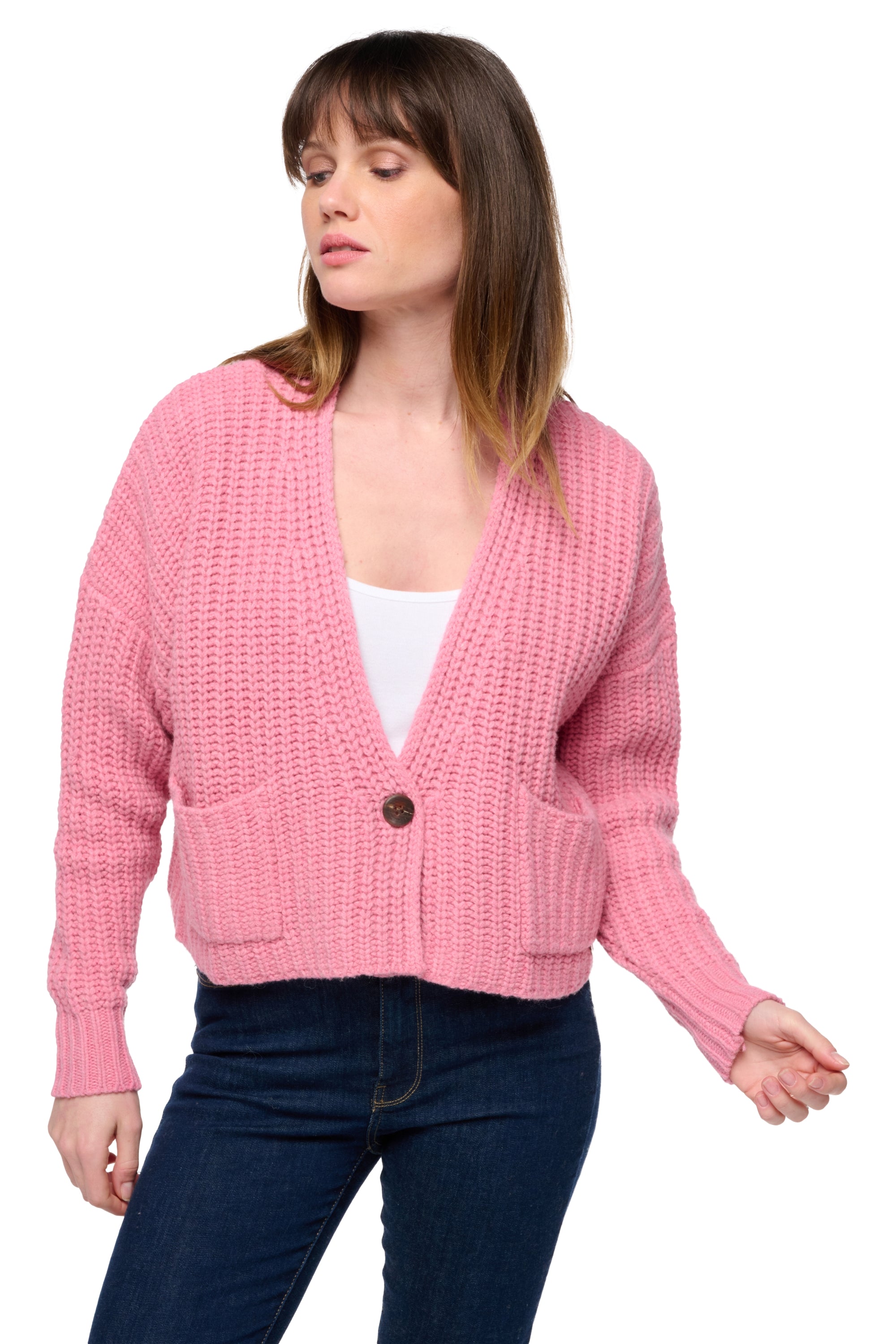 Santiago in yak donna - pink - Mahogany