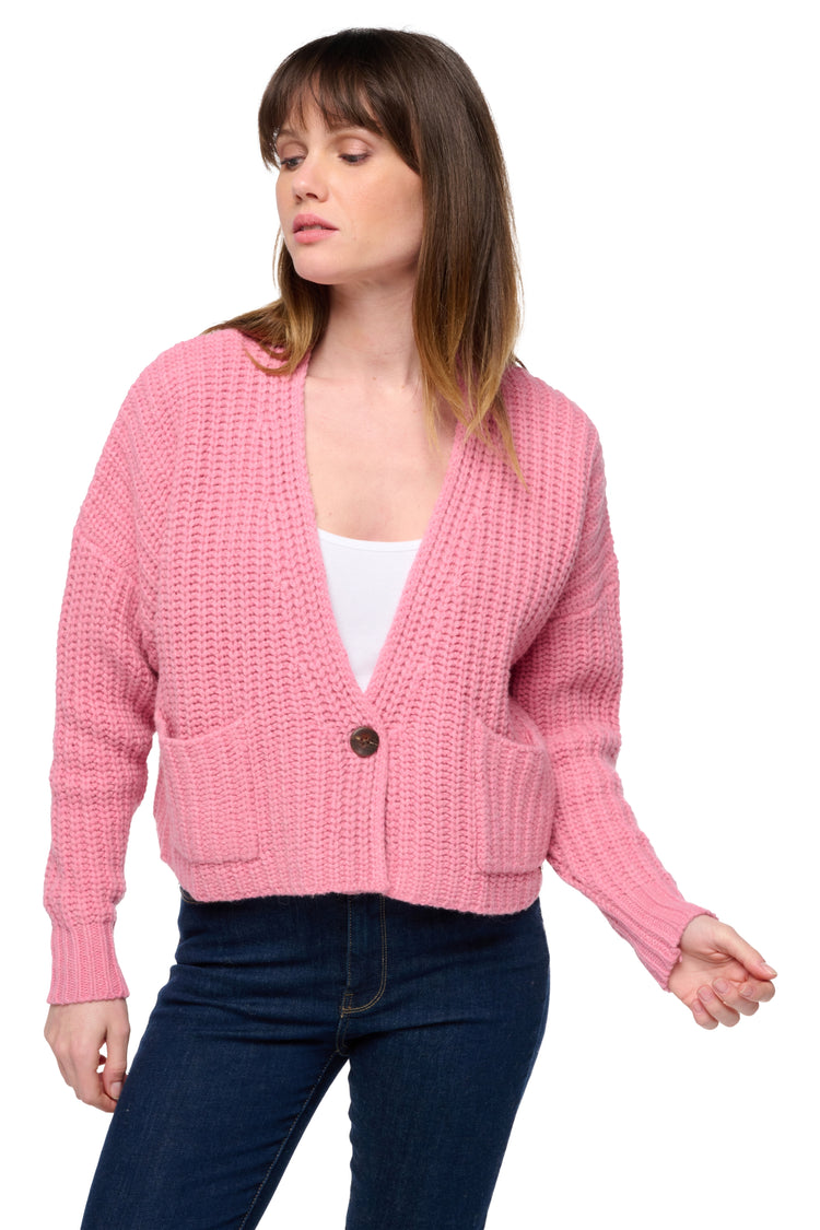 Santiago in yak donna - pink - Mahogany