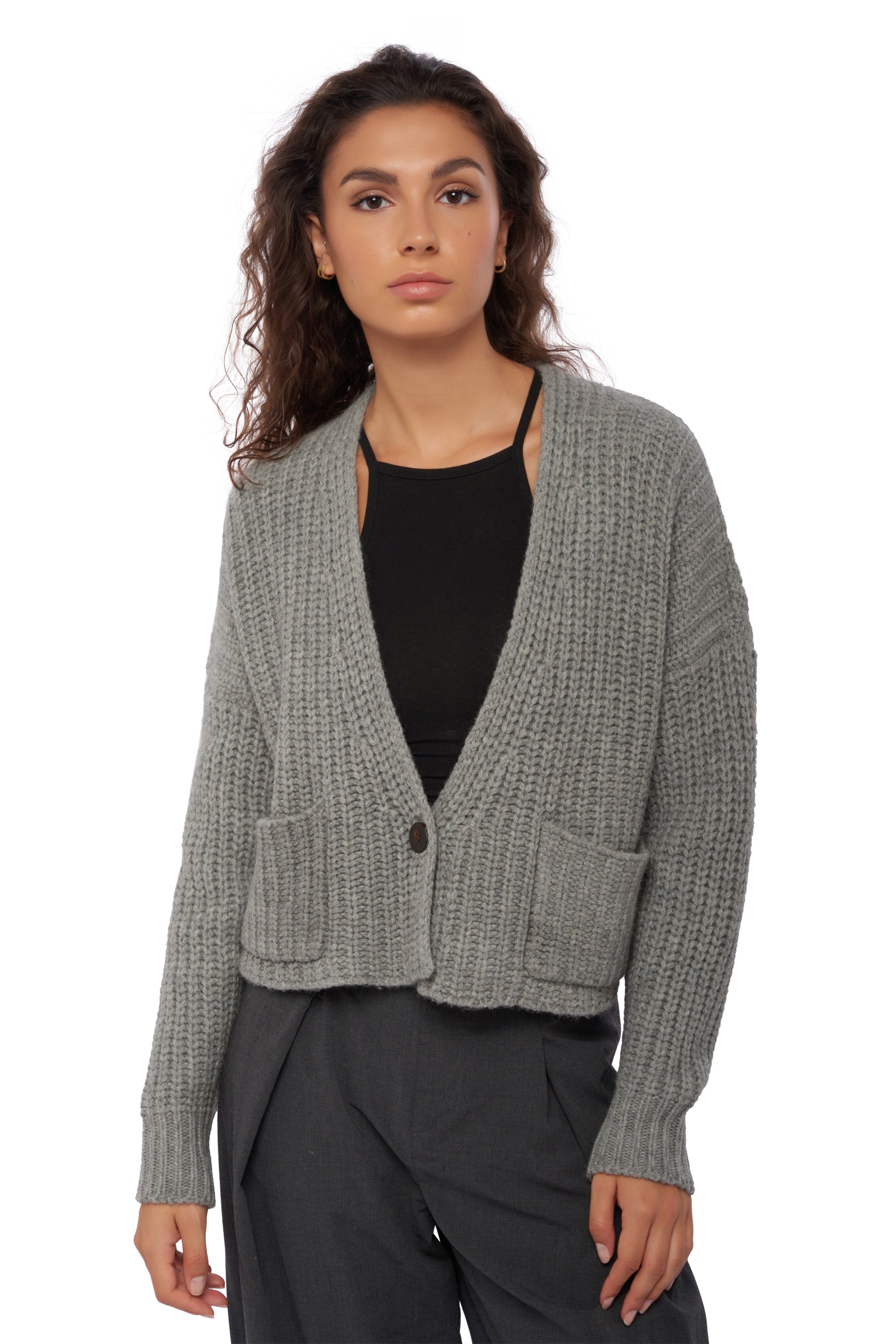 Santiago in yak donna - silver - Mahogany