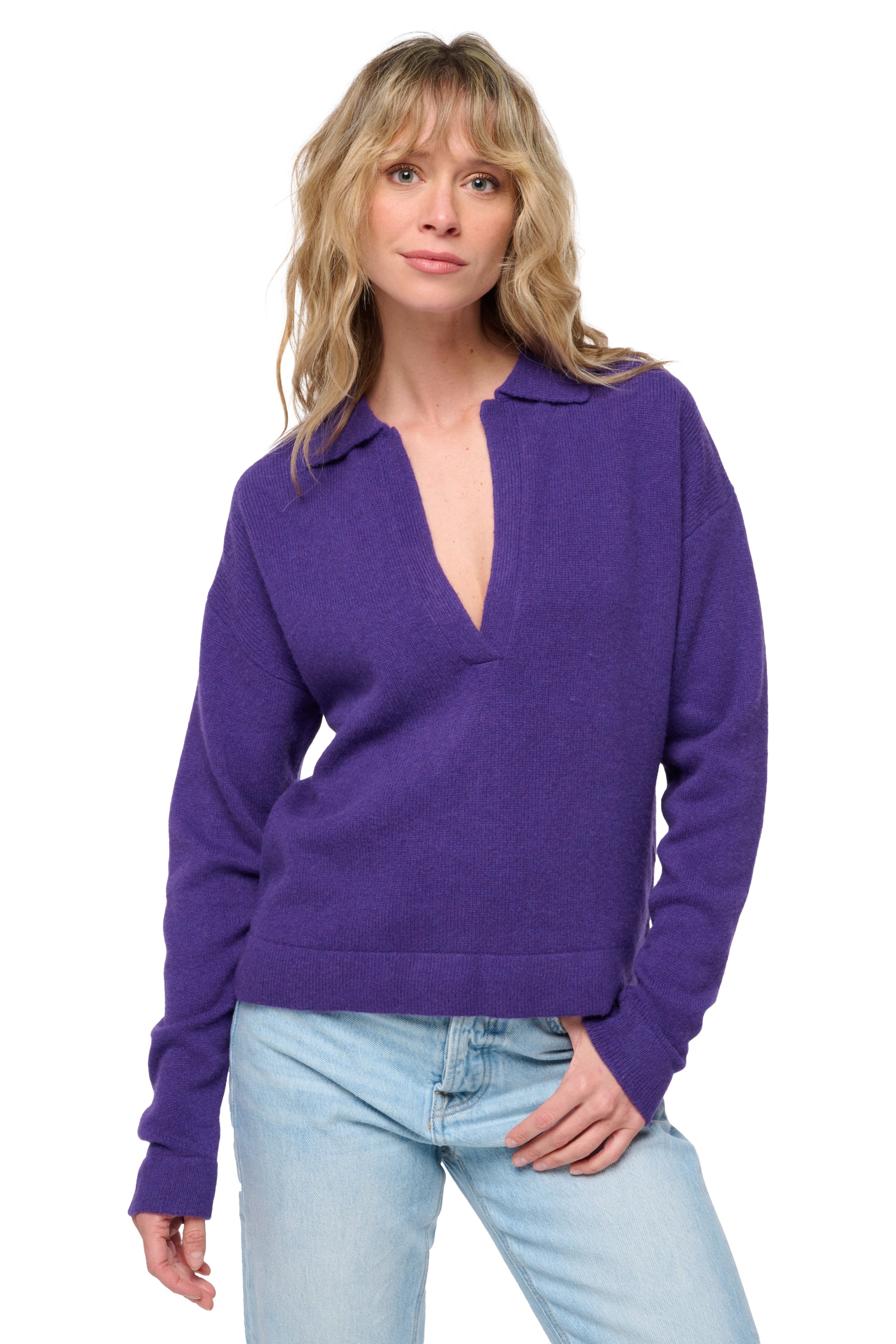 Serbia in yak donna - deep purple - Mahogany