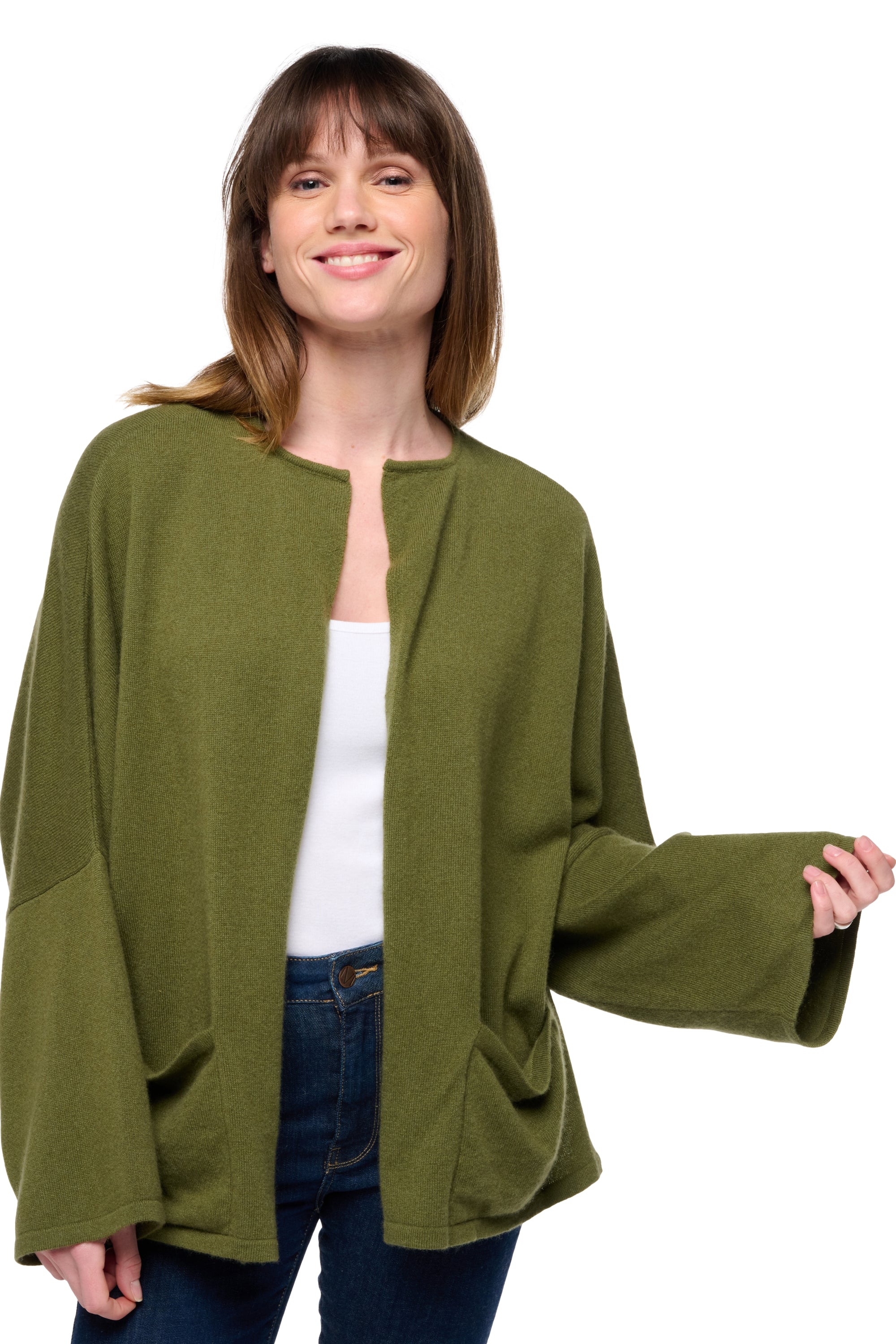 Seoul in cashmere donna - kaki 2025 - Mahogany