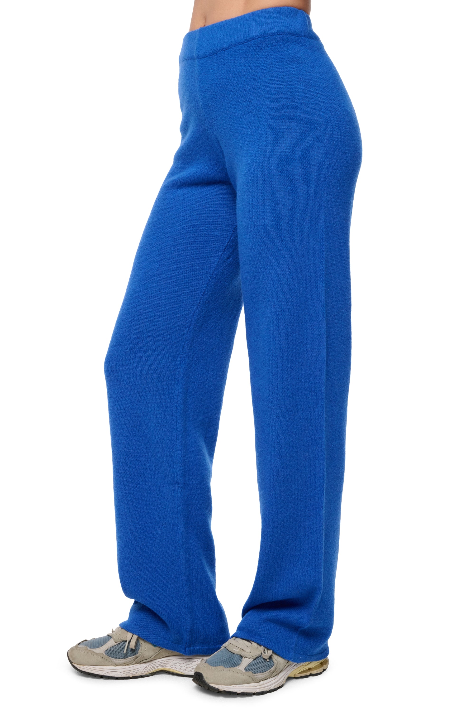 Pantalone in yak, 100% yak, donna, taglio dritto, normale / 2 e 4 fili, maglia normale, Mahogany