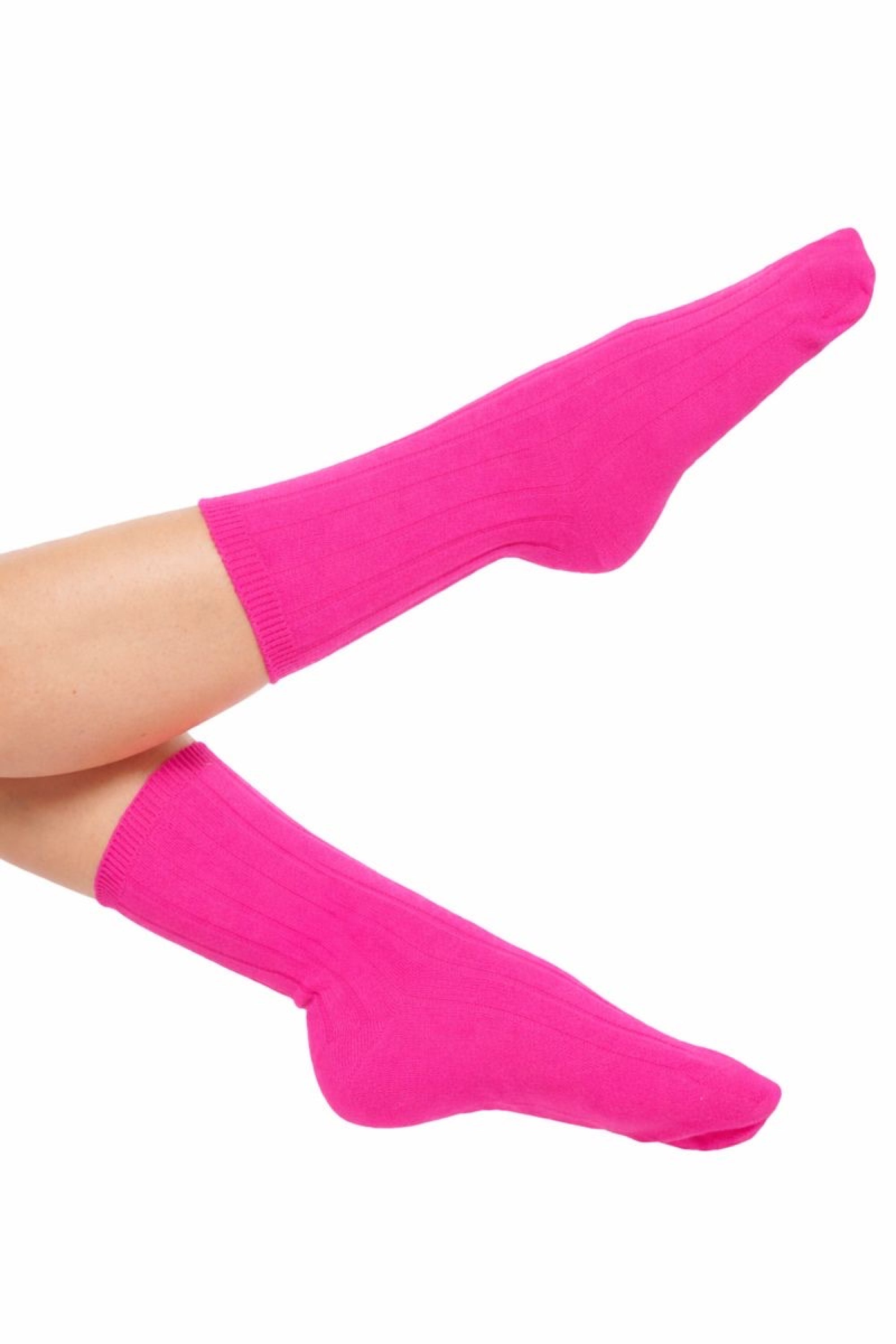 Dragibus in cashmere & elastan donna - dayglo - Mahogany