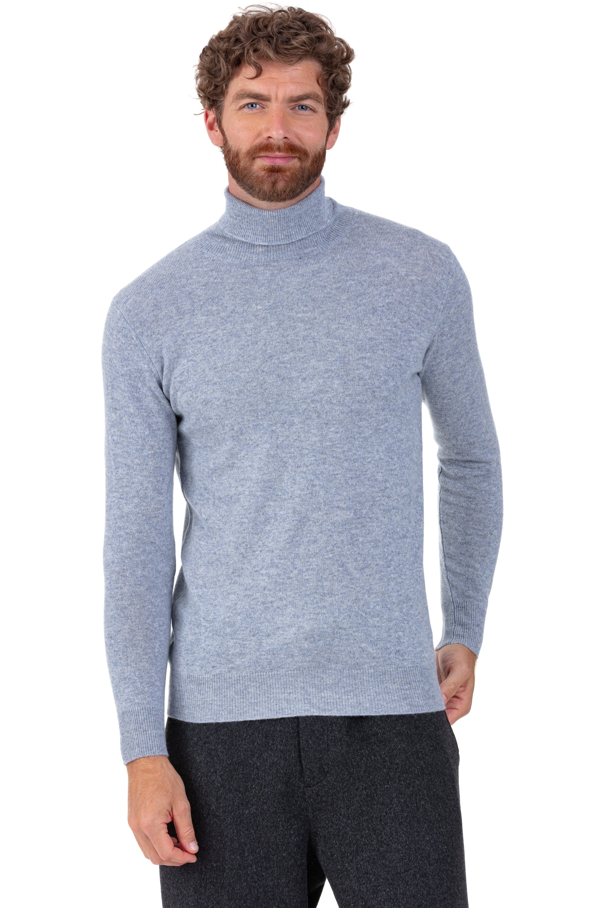 Tarry in cashmere uomo - quarry - Mahogany
