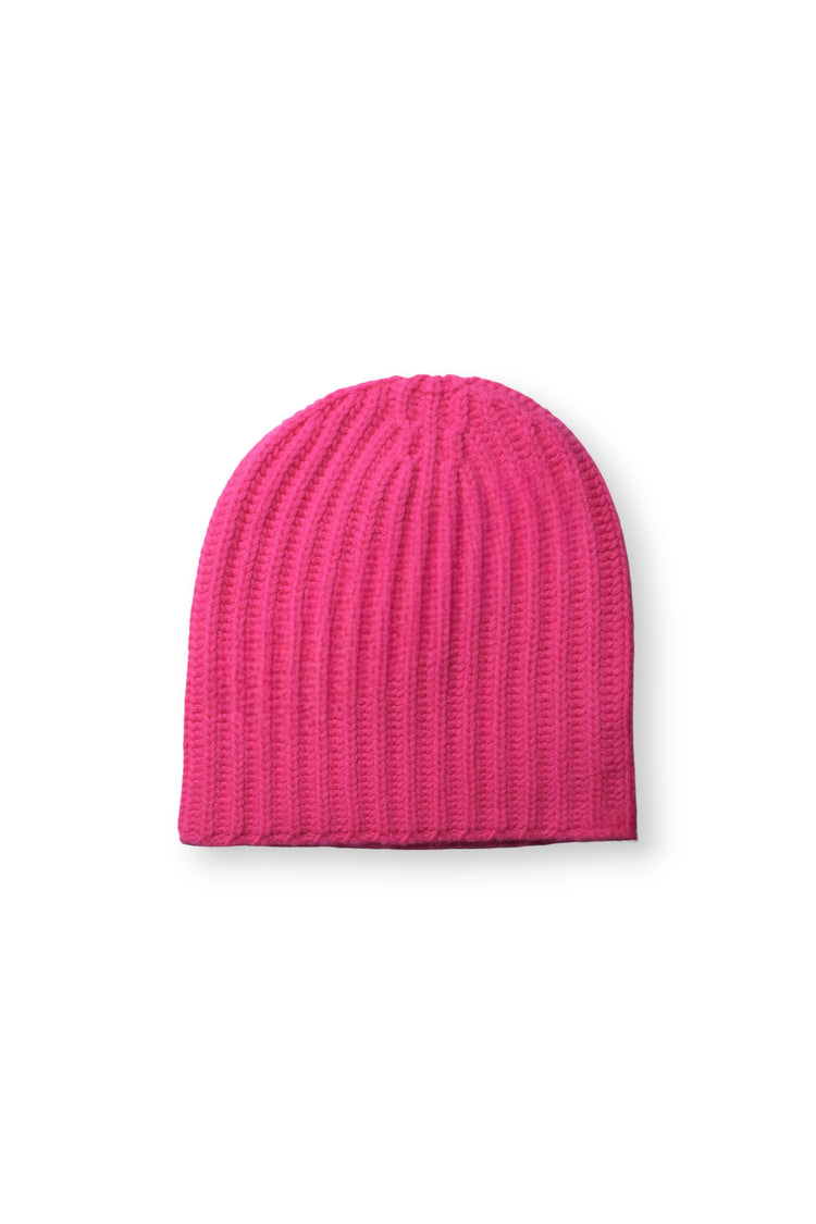 Youpie in cashmere misto - dayglo - Mahogany