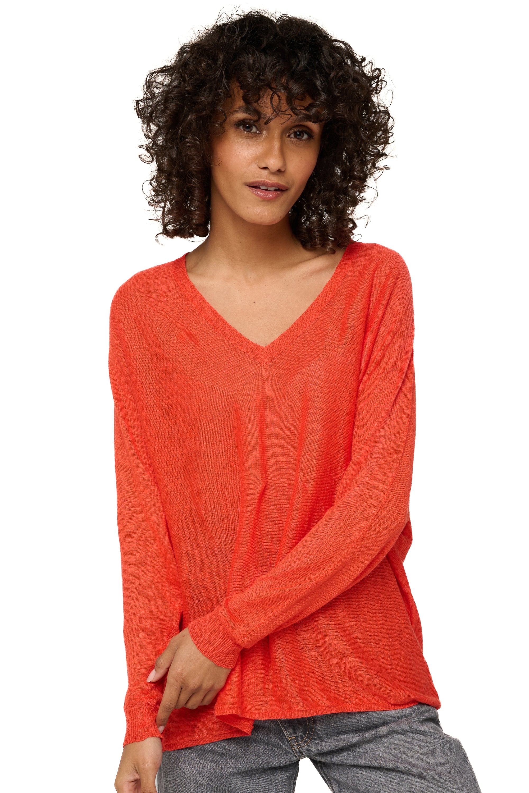 Ruby in lino donna - salsa - Mahogany