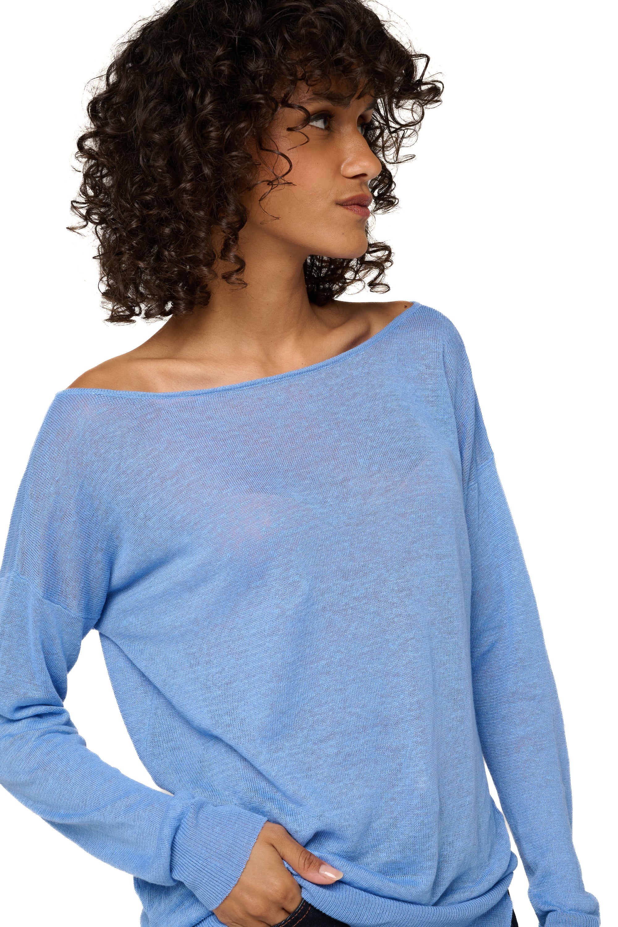 Romane in lino donna - clearwater - Mahogany
