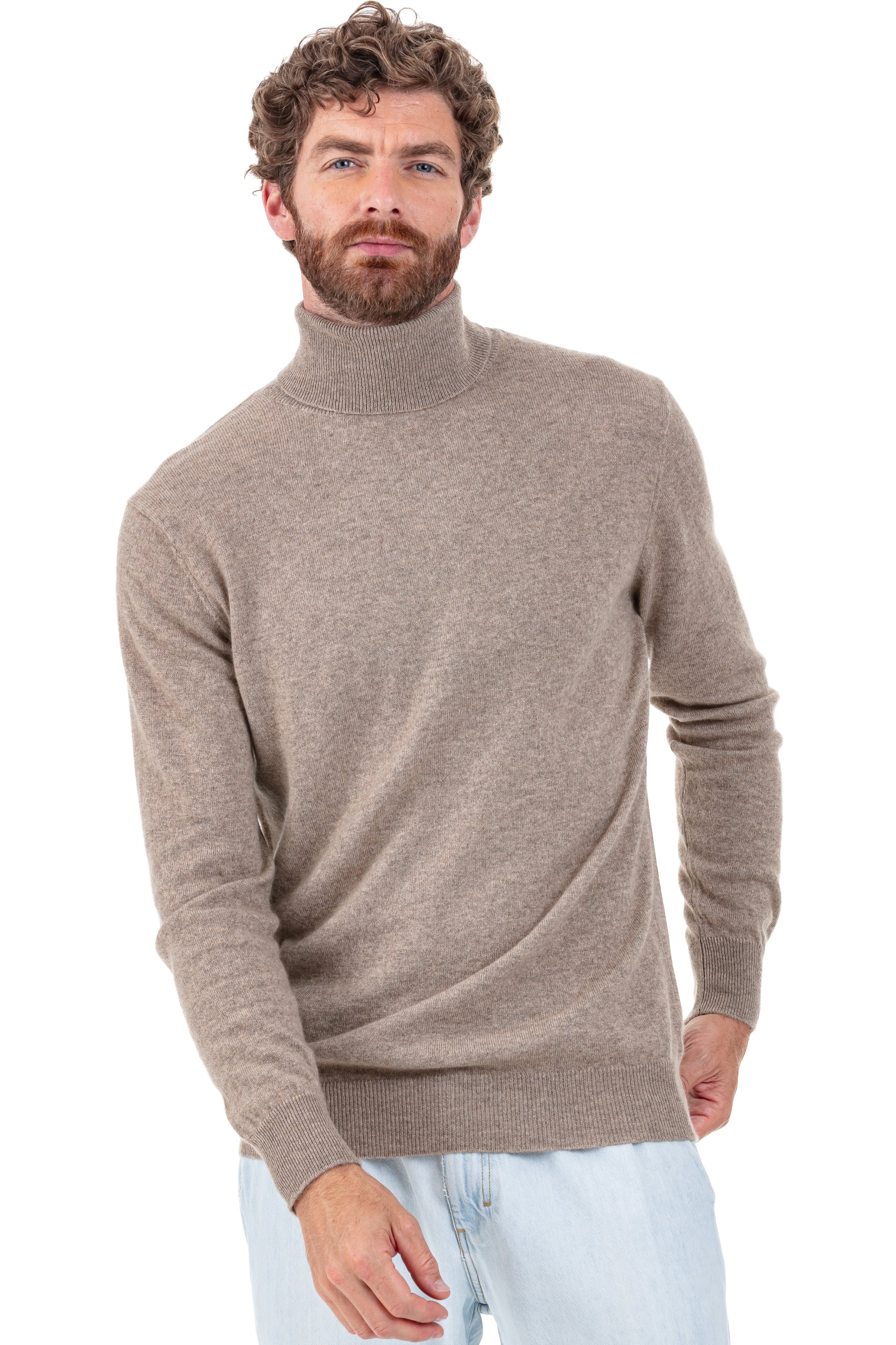 Tarry in cashmere uomo - natural brown - Mahogany