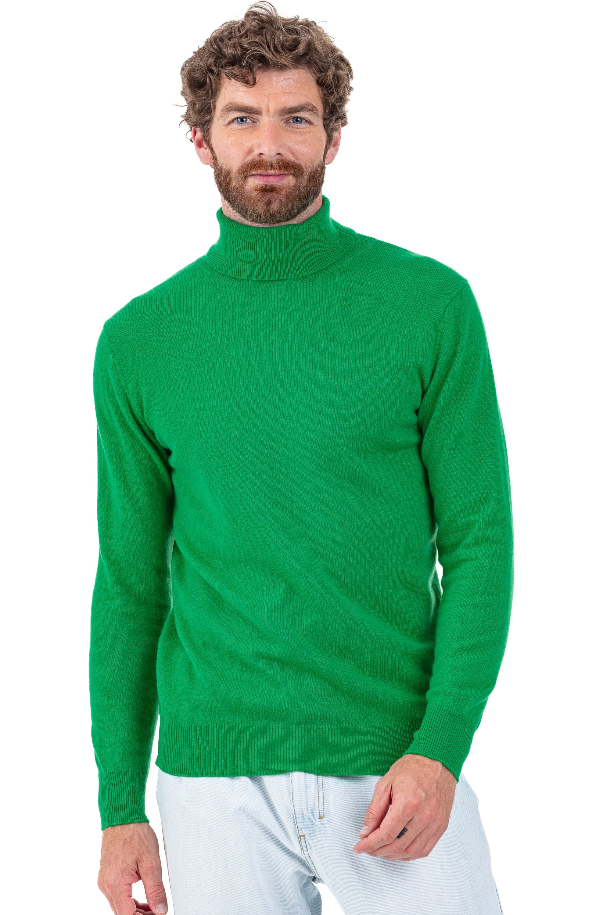 Tarry in cashmere uomo - new green - Mahogany