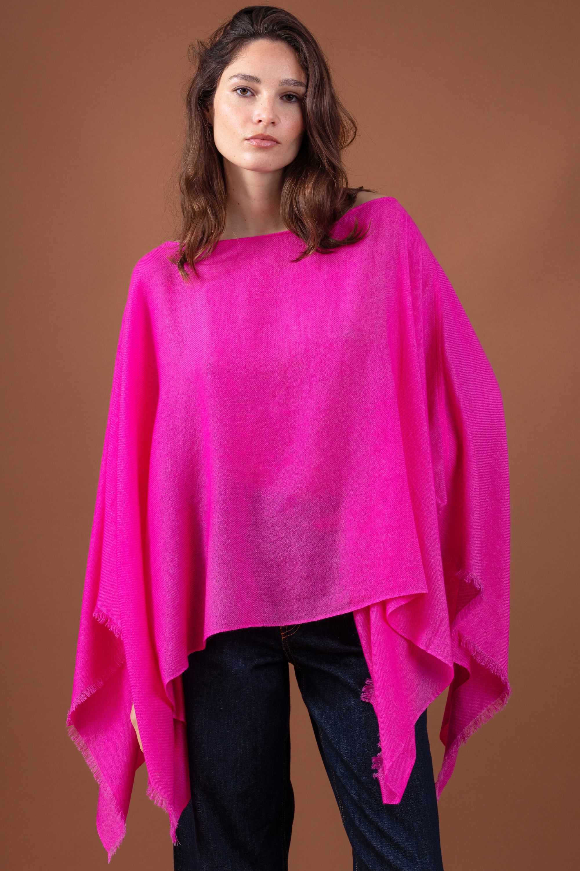 Tokyo in cashmere donna - chateau rose - Mahogany