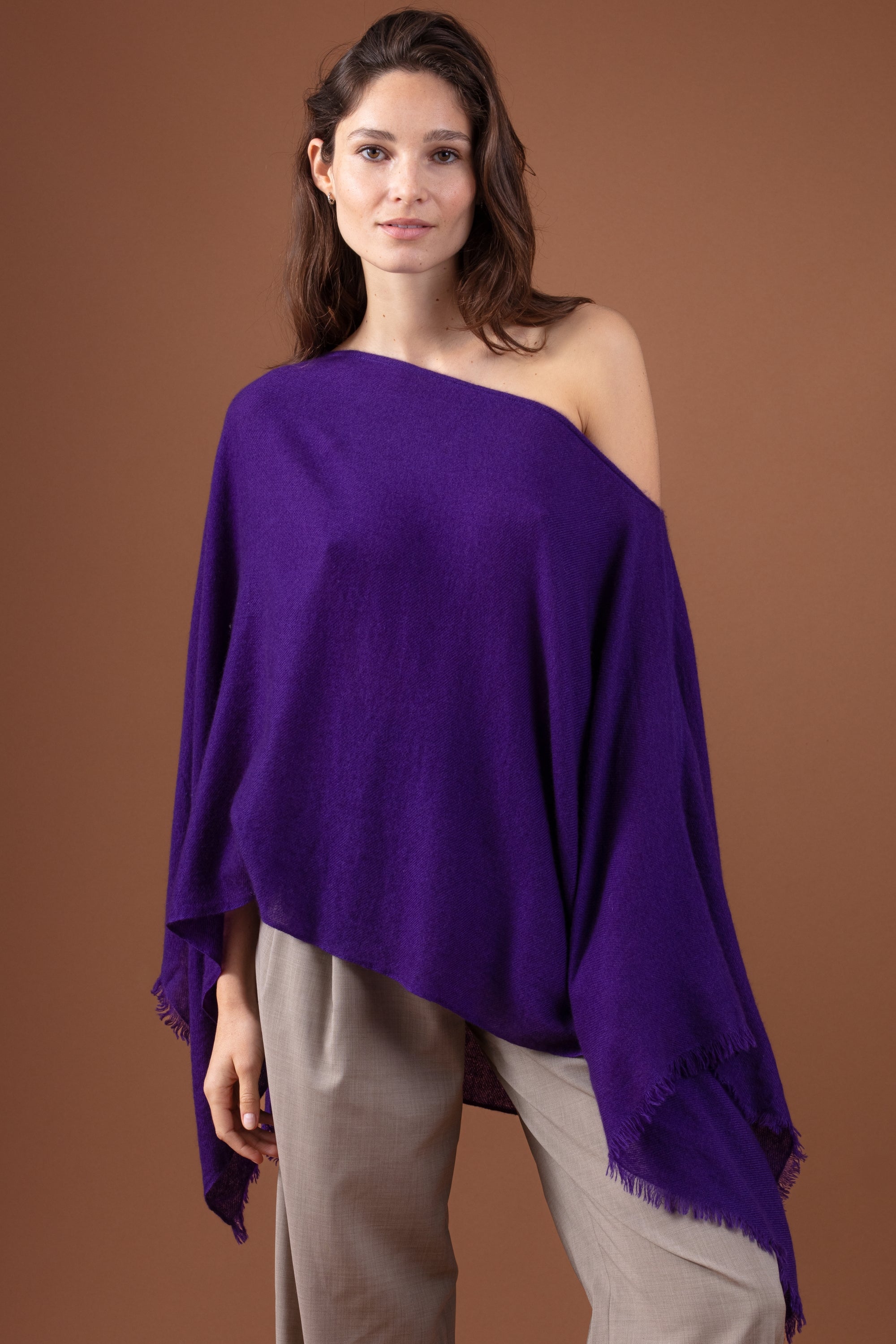 Tokyo in cashmere donna - majesty - Mahogany