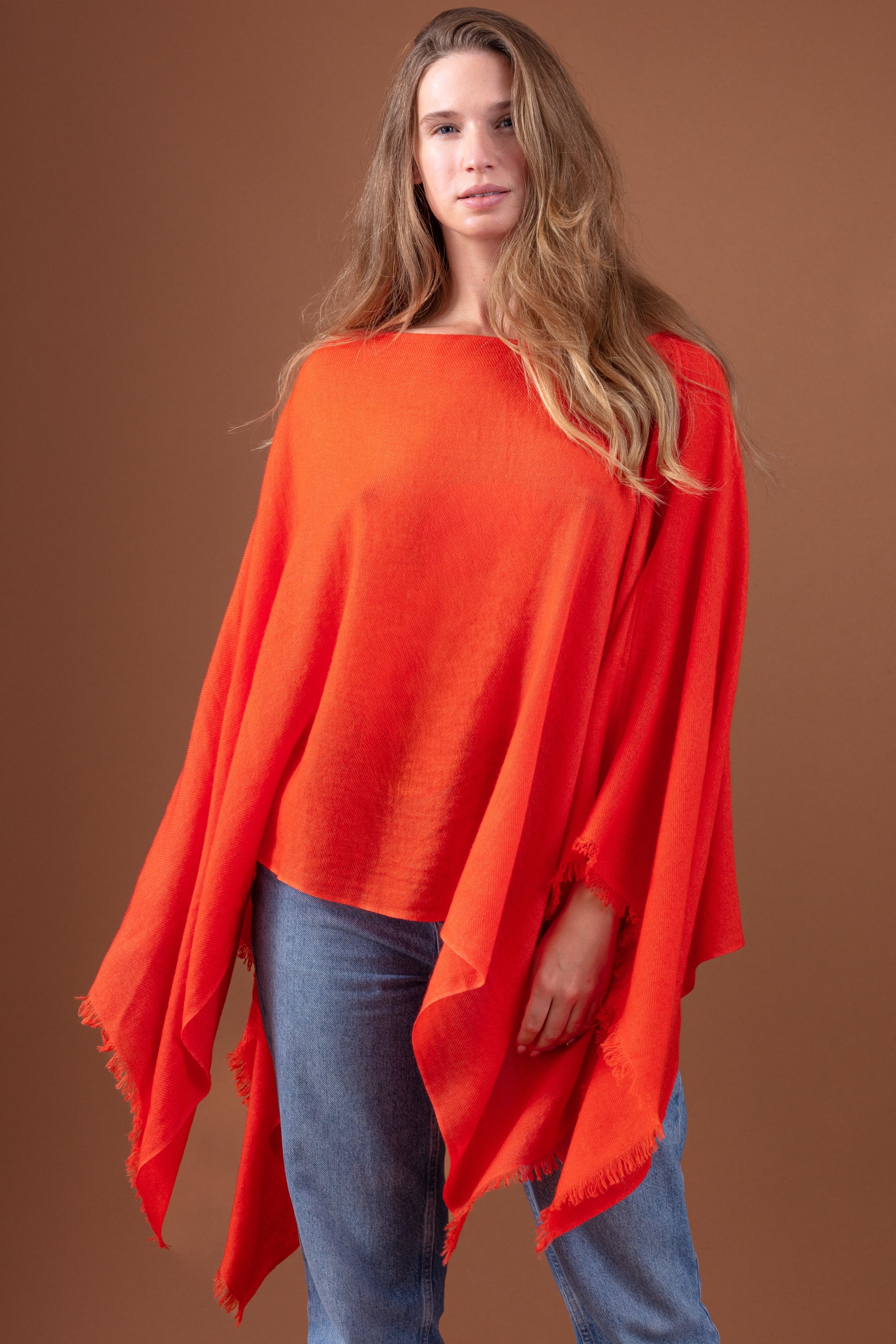 Tokyo in cashmere donna - arancione - Mahogany