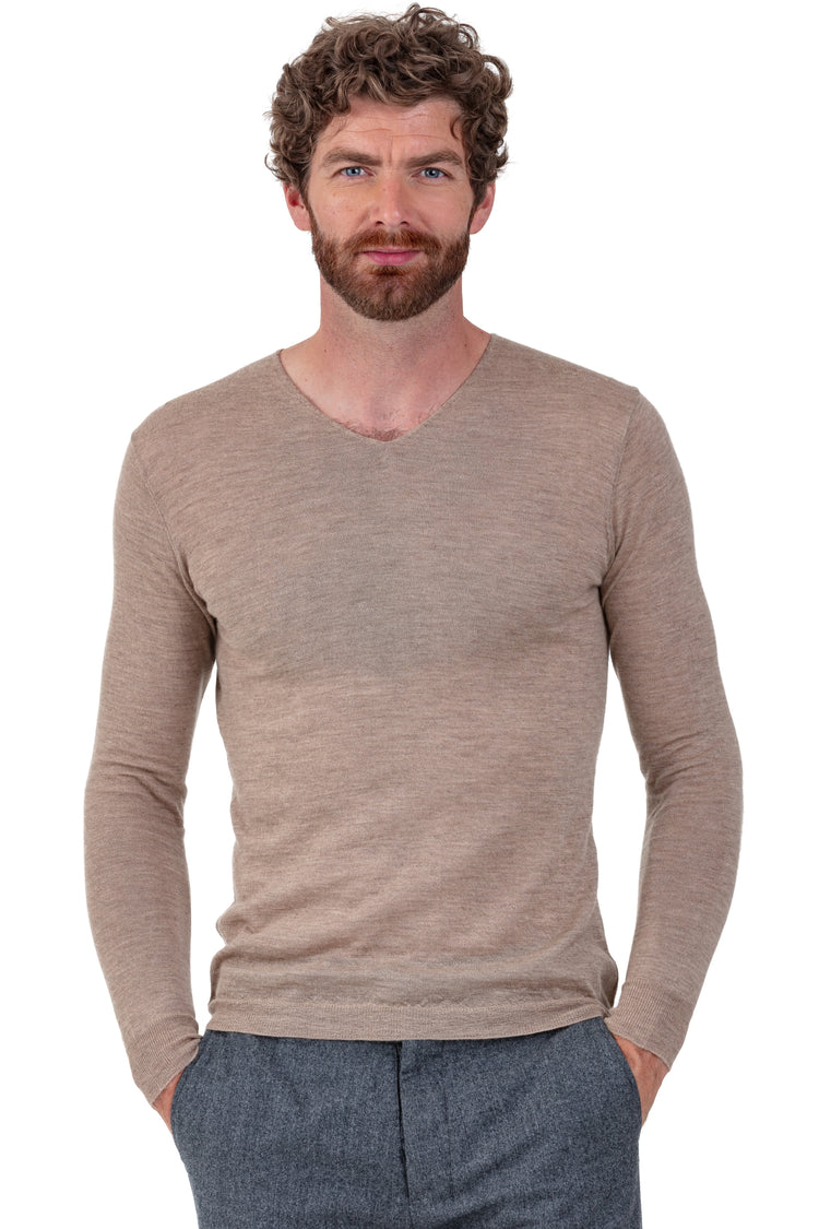 Leopaul in piumino di cashmere uomo - visone - Mahogany