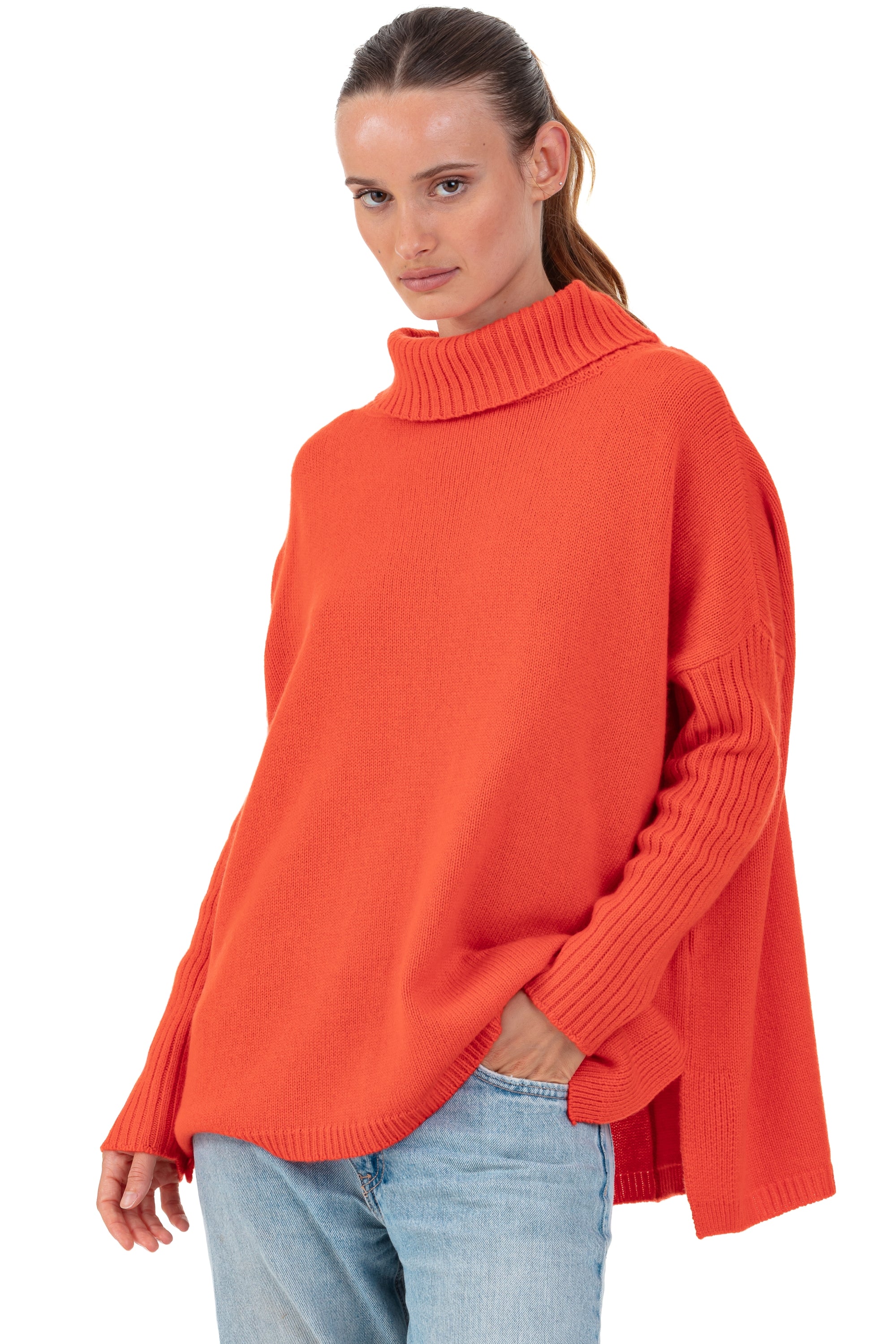 Paprikae in cashmere donna - bloody orange - Mahogany