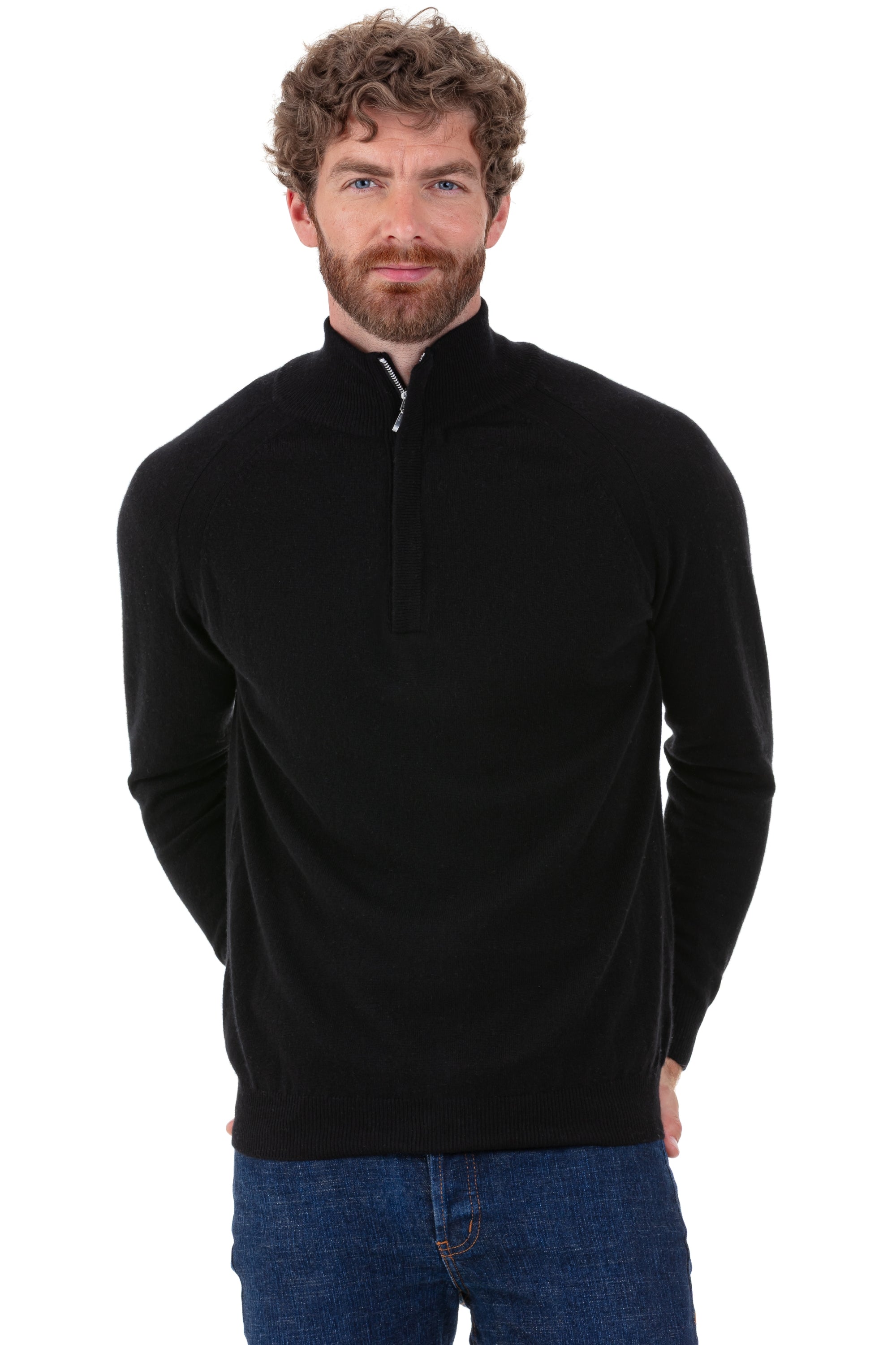 Phyleas in cashmere uomo - nero - Mahogany