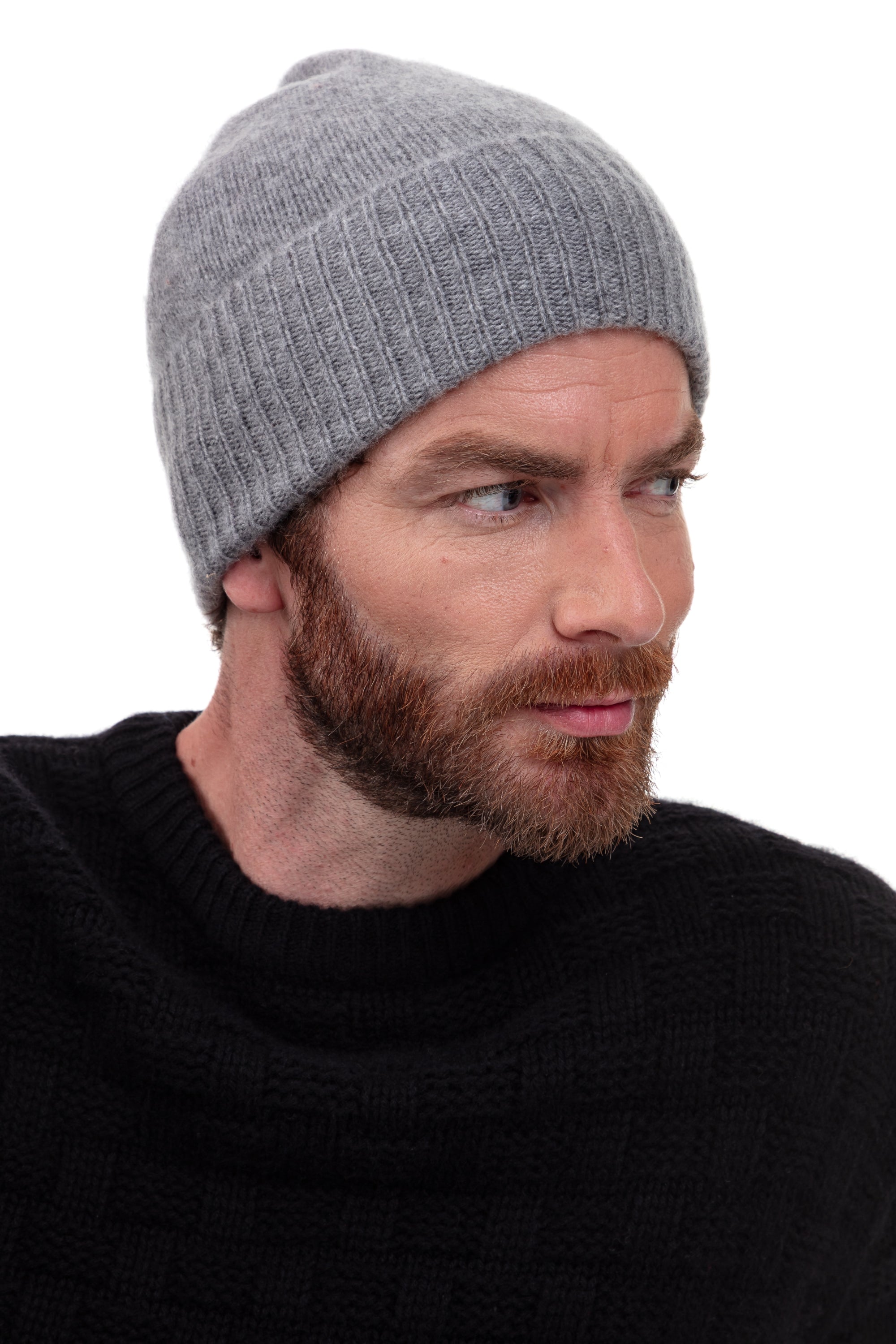 Pilou in cocoon cashmere misto - grey - Mahogany