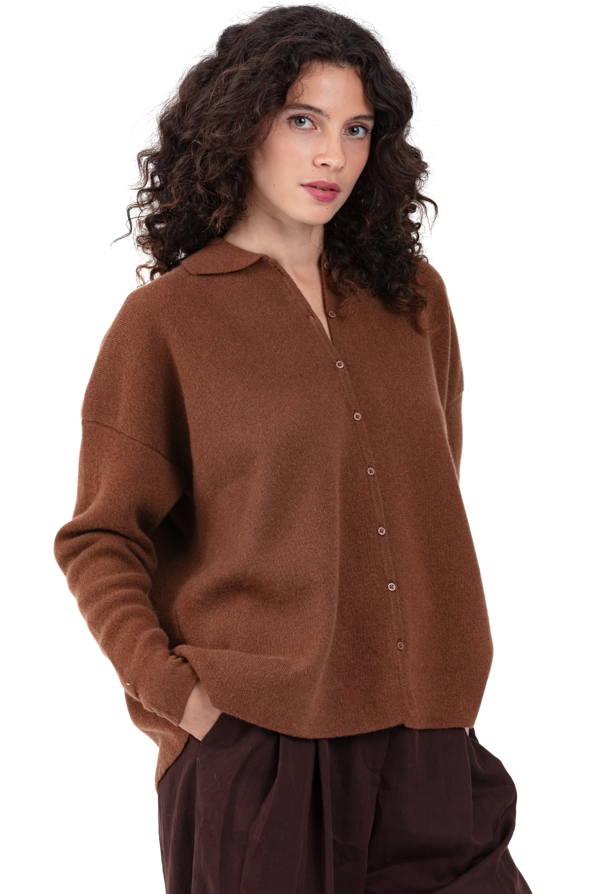 Poppy in cashmere donna - syrup - Mahogany