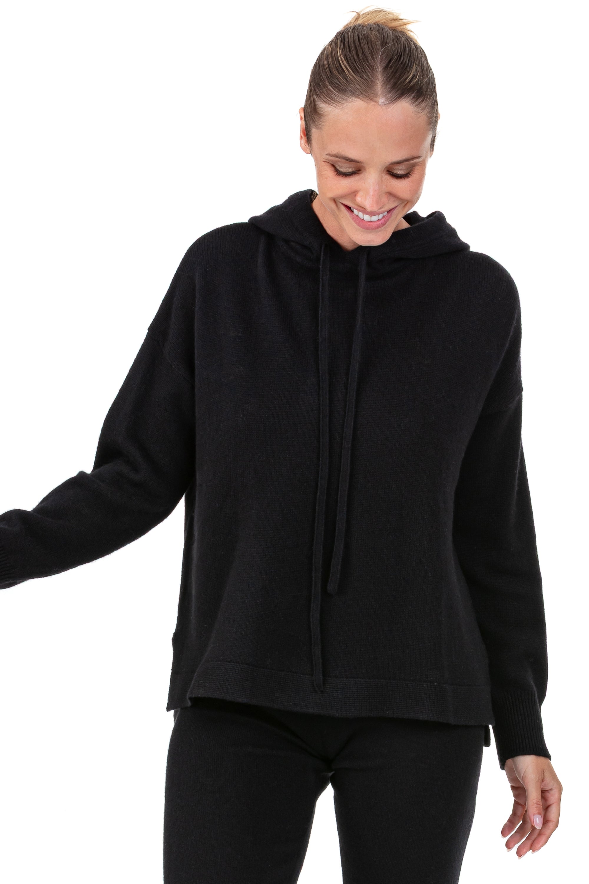 Proust in cashmere donna - nero - Mahogany