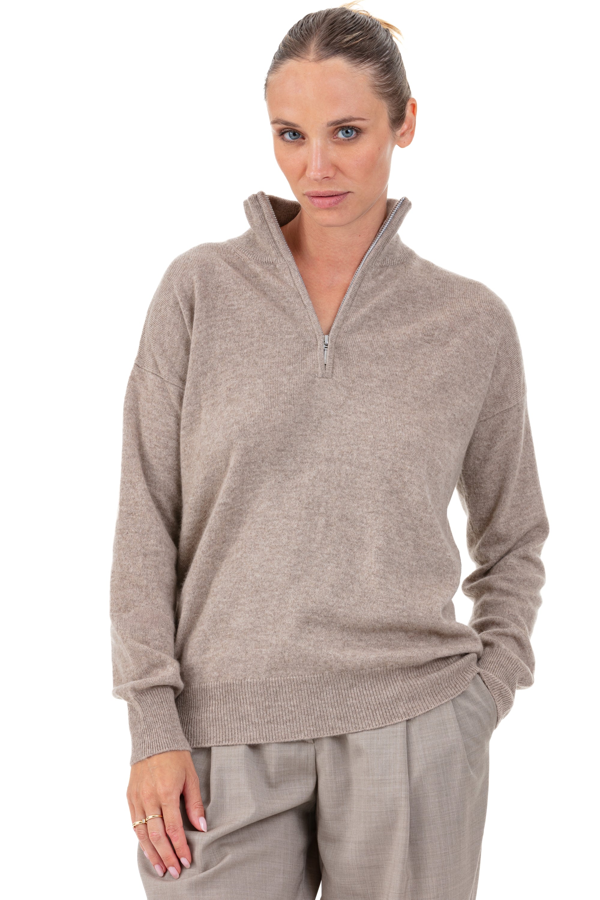 Groseille in cashmere donna - natural brown - Mahogany