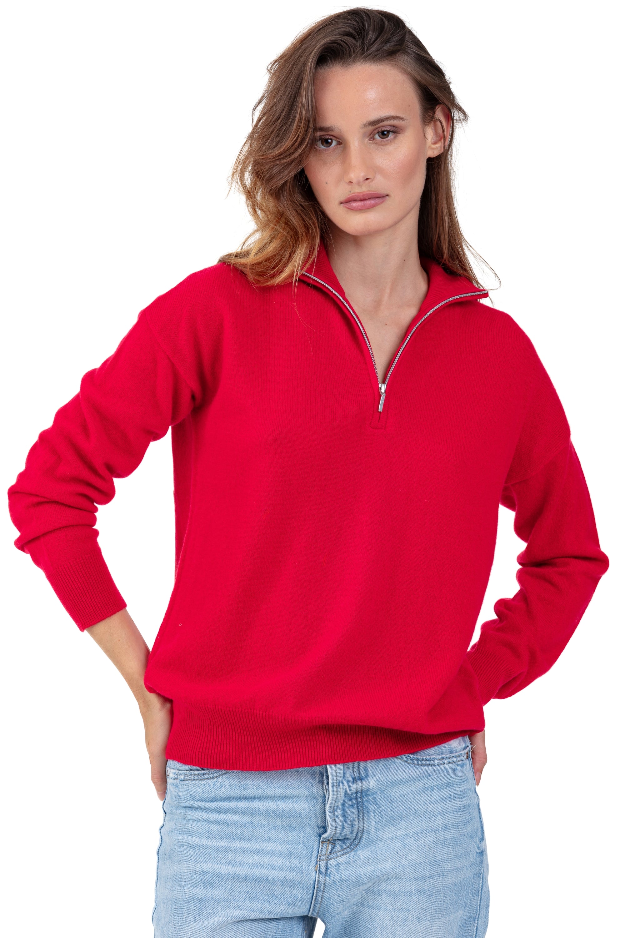 Groseille in cashmere donna - rouge velours - Mahogany