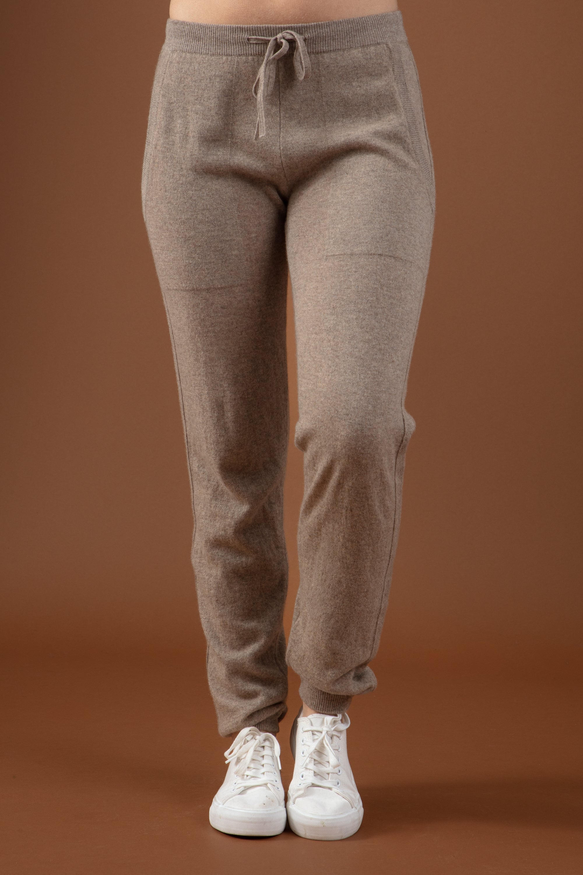 Roquebrune in cashmere donna - natural brown - Mahogany