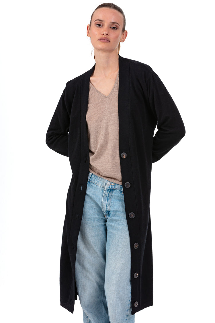 Rimini in cashmere donna - nero - Mahogany