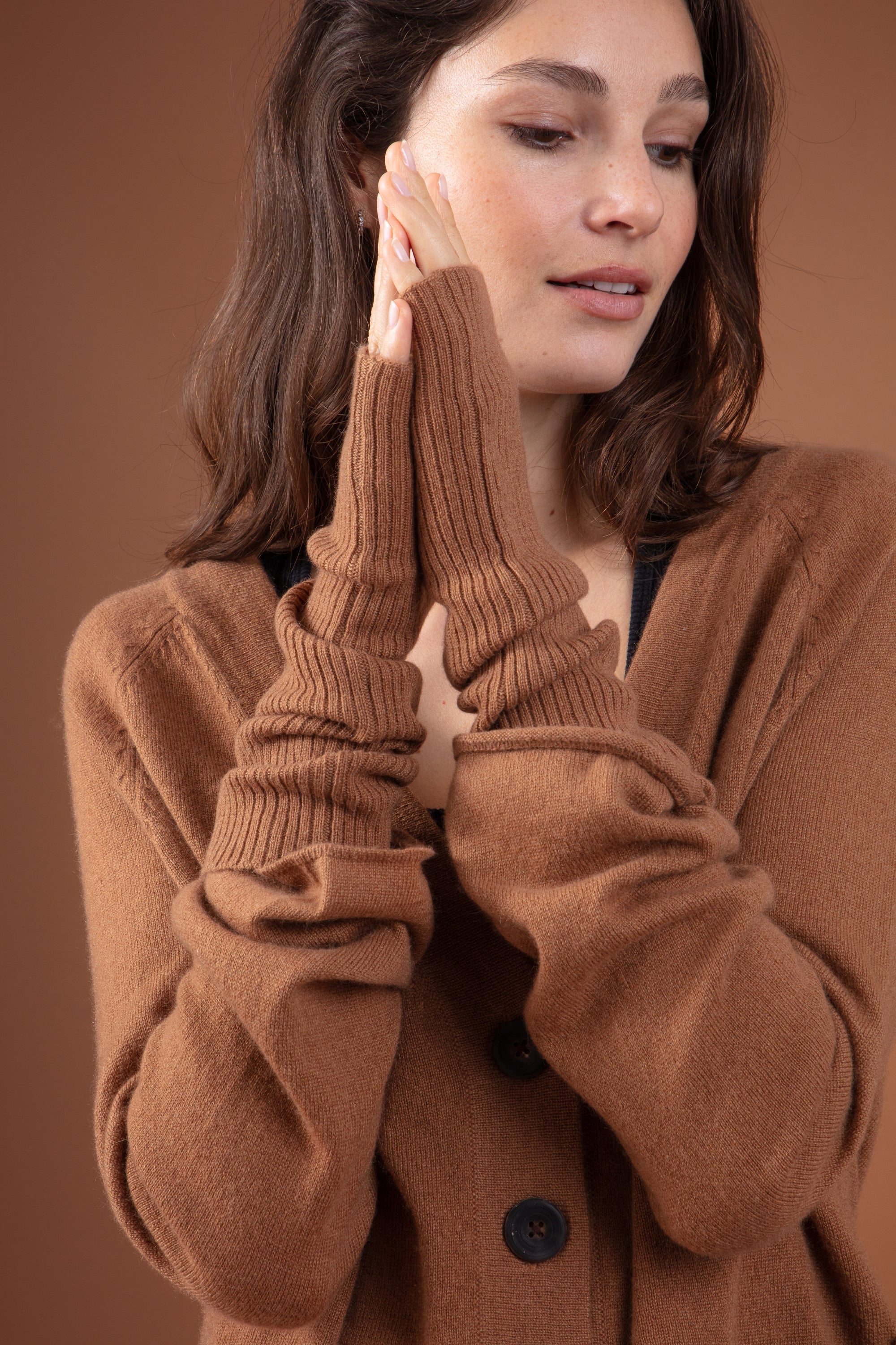 Rain in cashmere donna - butterscotch - Mahogany