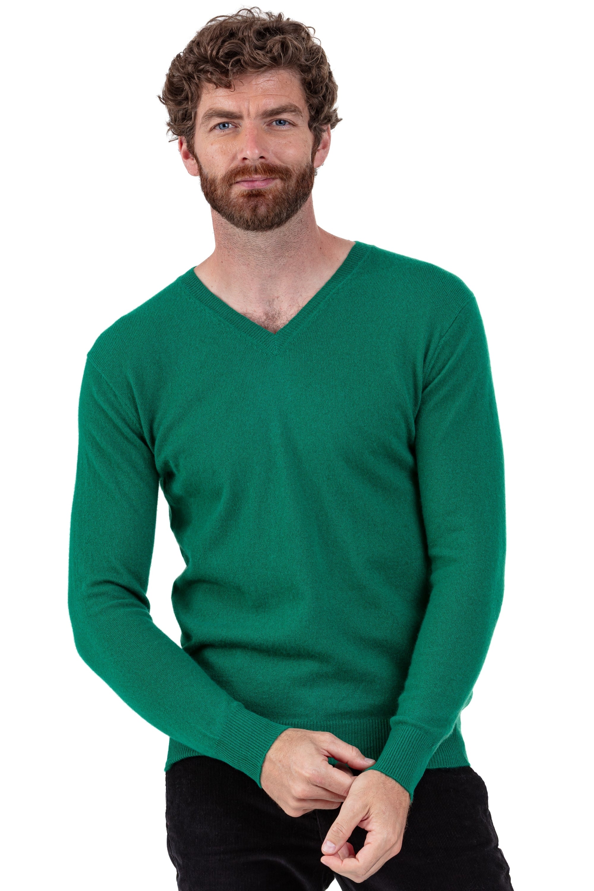 Tor in cashmere uomo - botanical - Mahogany