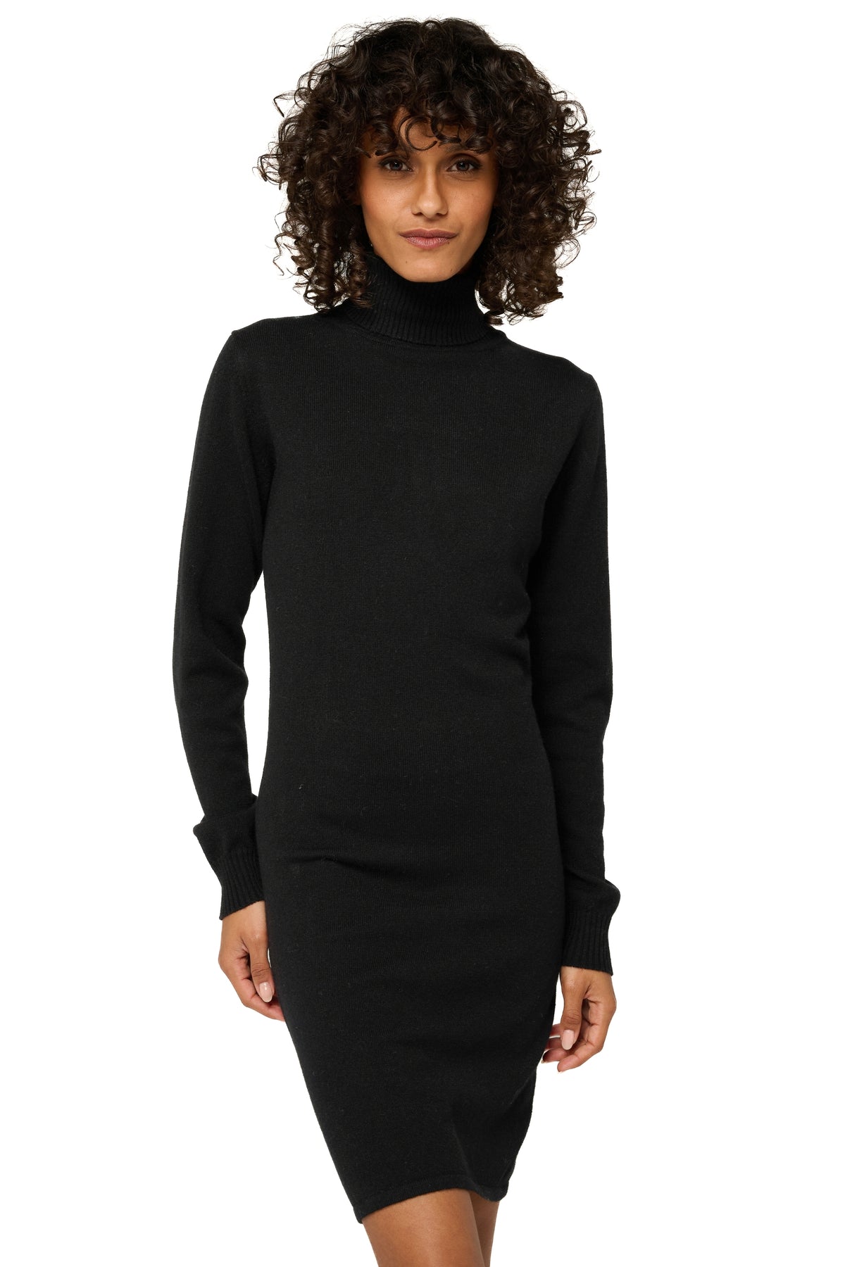Abie in cashmere donna - nero - Mahogany