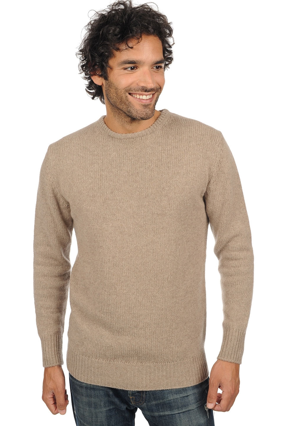 Bilal in cashmere uomo - natural brown - Mahogany