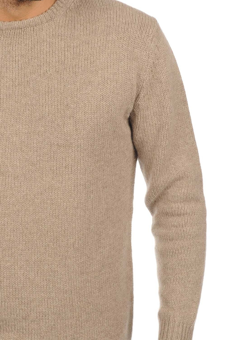 Bilal in cashmere uomo - Vista 1 - natural brown - Mahogany