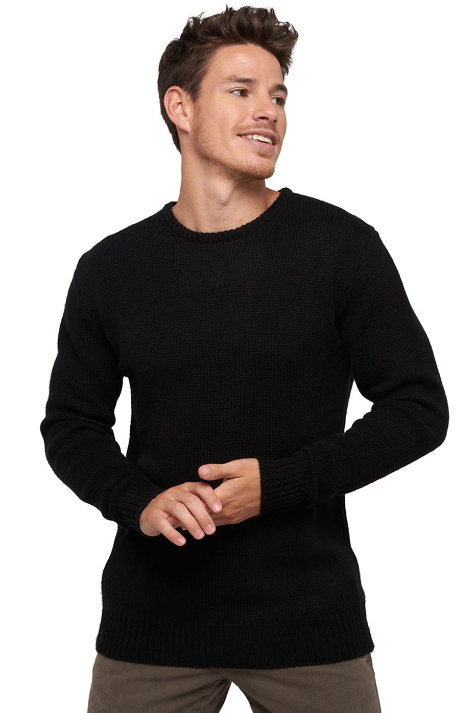 Bilal in cashmere uomo - nero - Mahogany