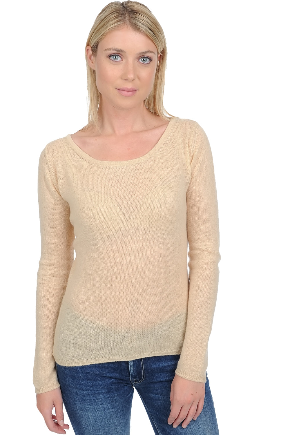 Caleen in cashmere donna - honey - Mahogany