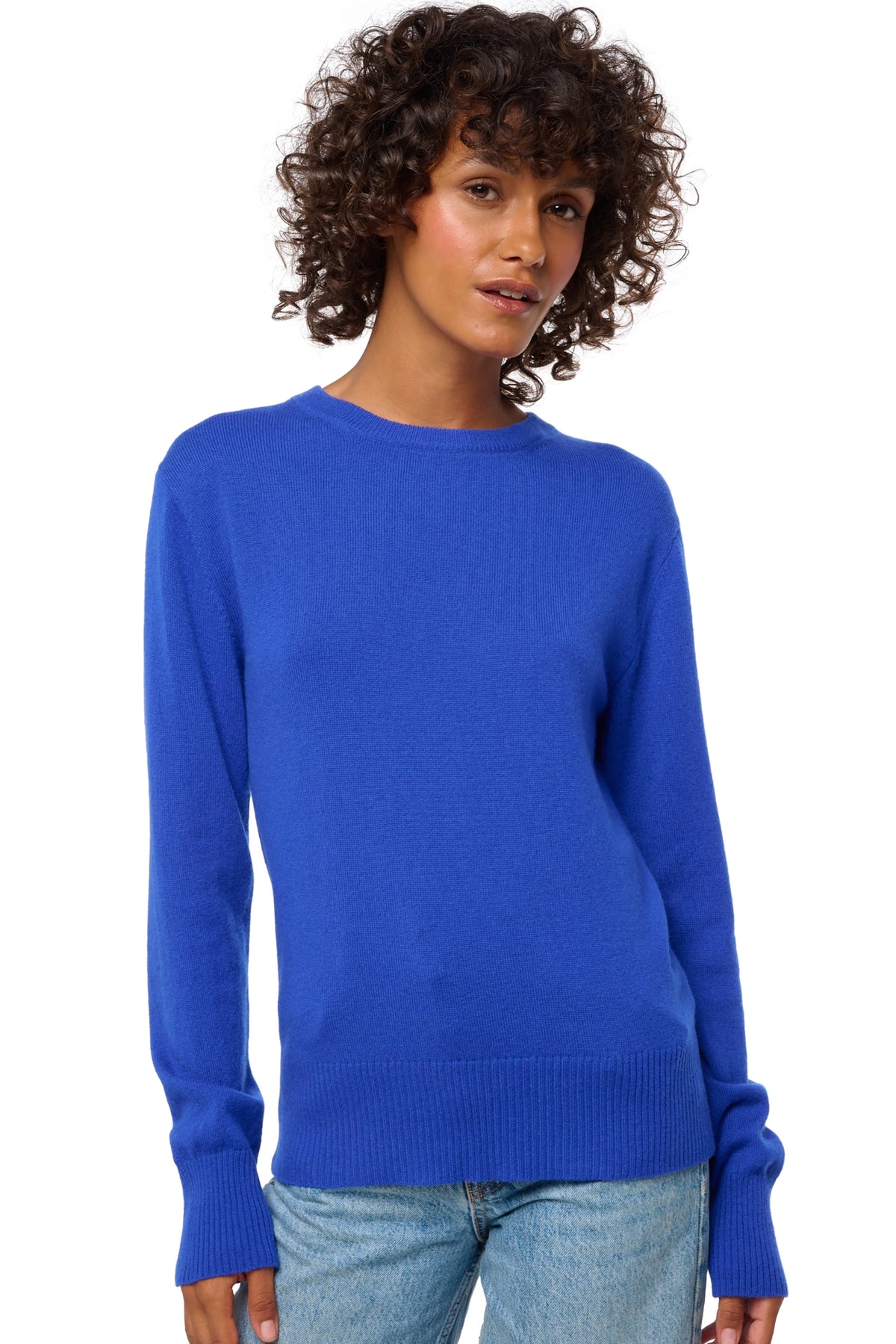 Daria in cashmere donna - blu regata - Mahogany
