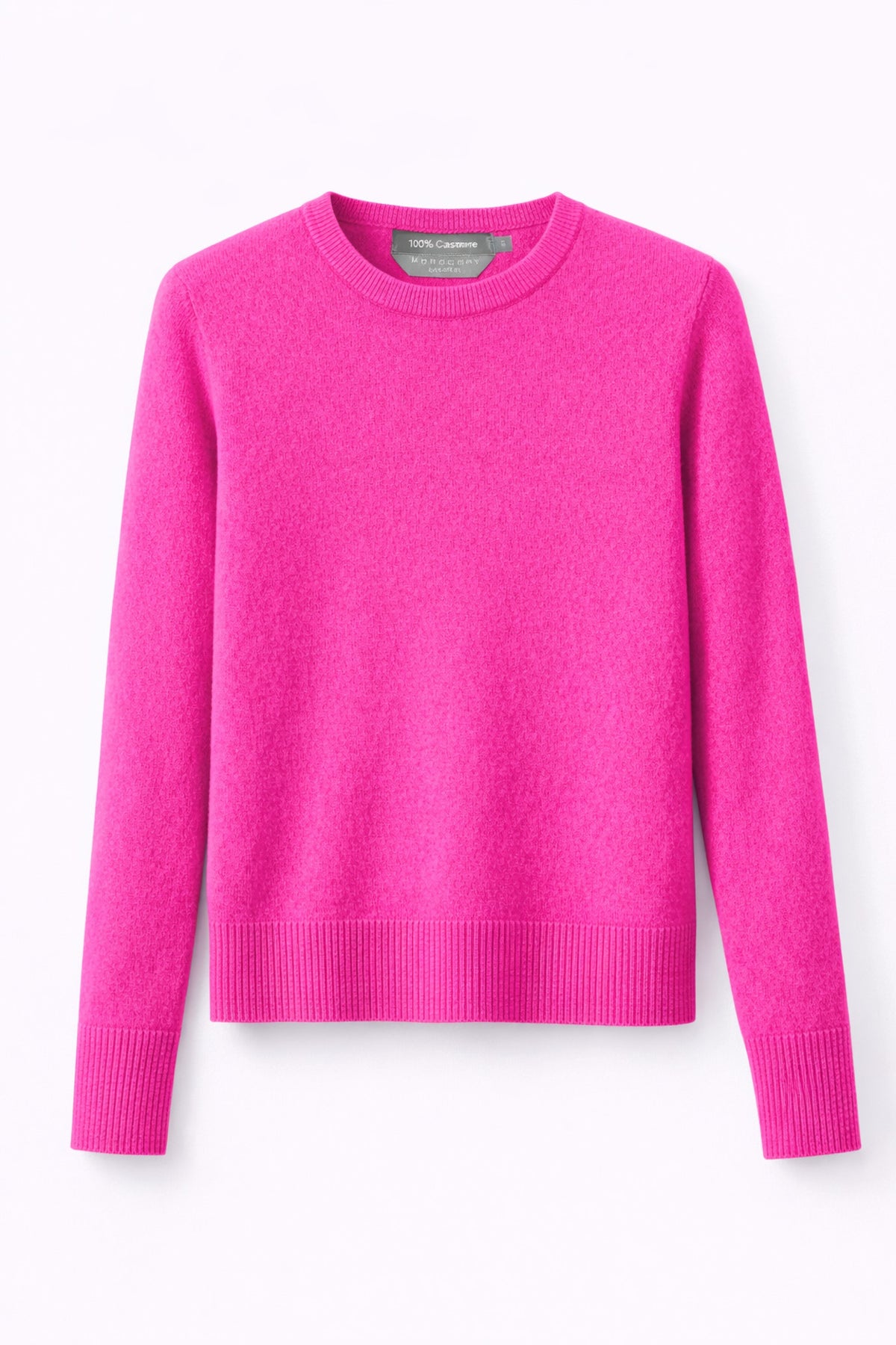 Daria in cashmere donna - dayglo - Mahogany