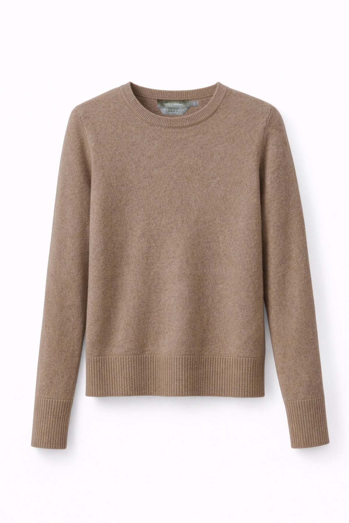 Daria in cashmere donna - natural brown - Mahogany
