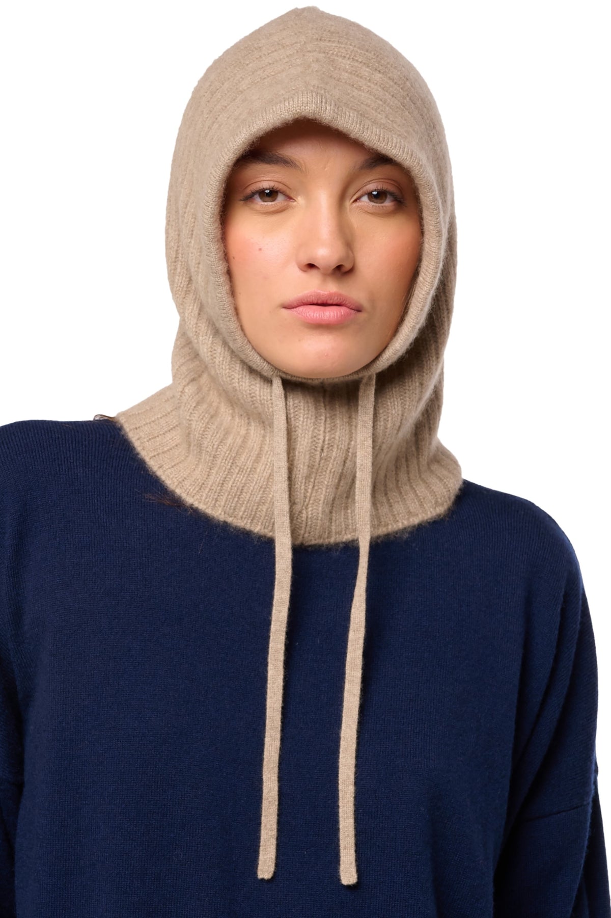 Deefoo in cashmere misto - natural brown - Mahogany