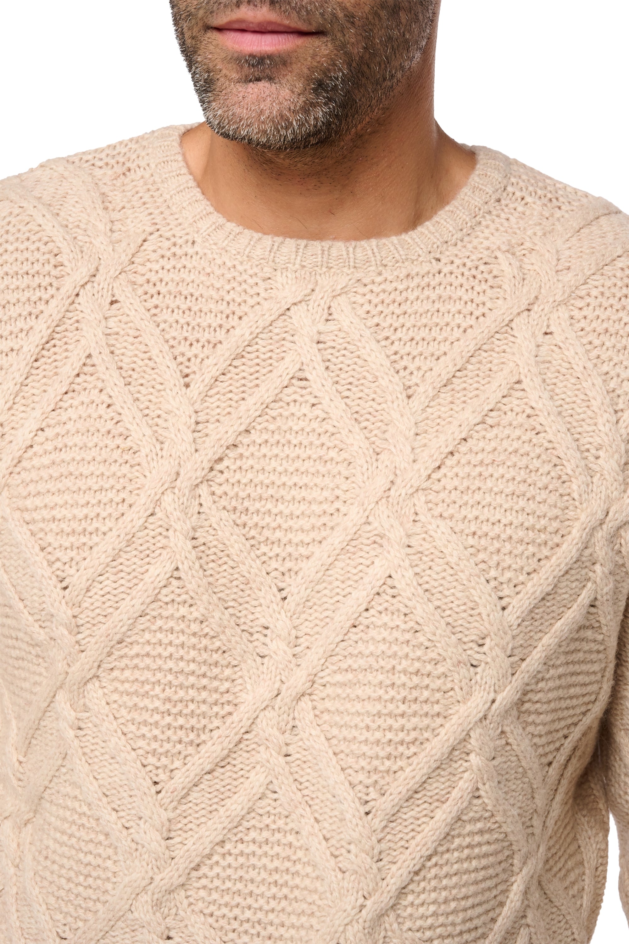Drac in cammello uomo - Vista 2 - naturale - Mahogany