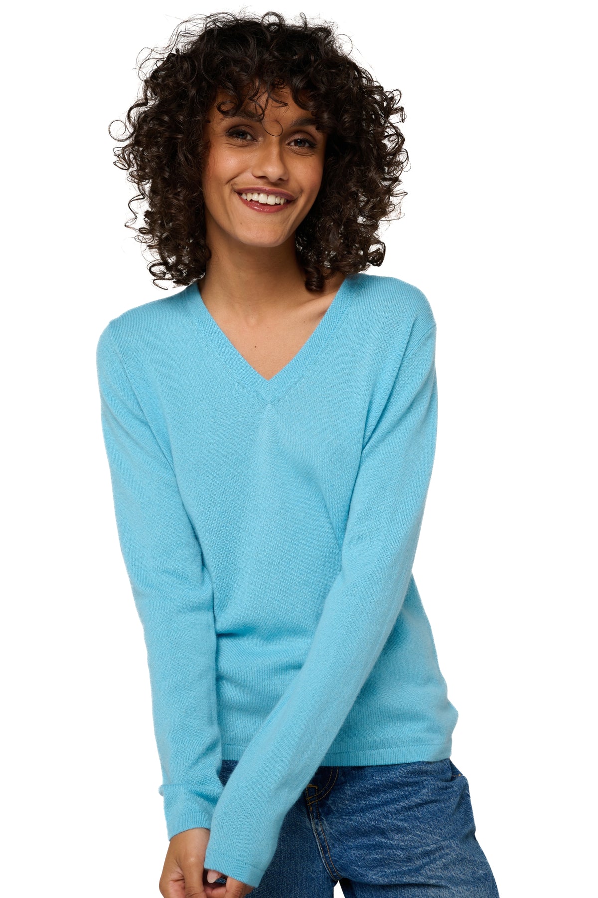 Emma in cashmere donna - tormalina - Mahogany