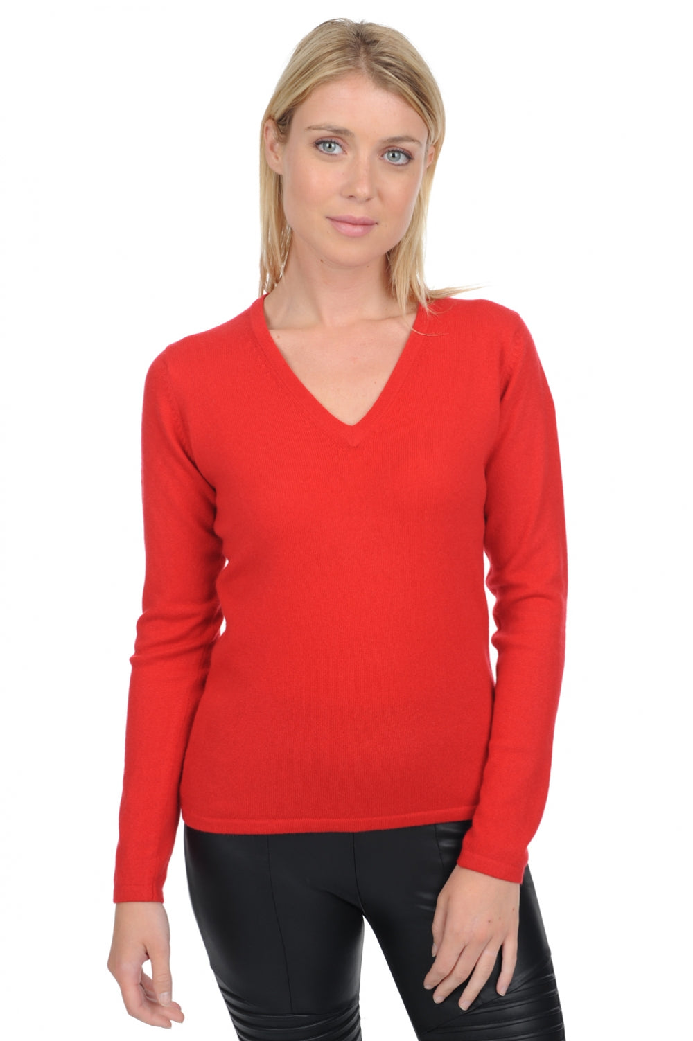 Emma Premium in cashmere donna - rosso - Mahogany