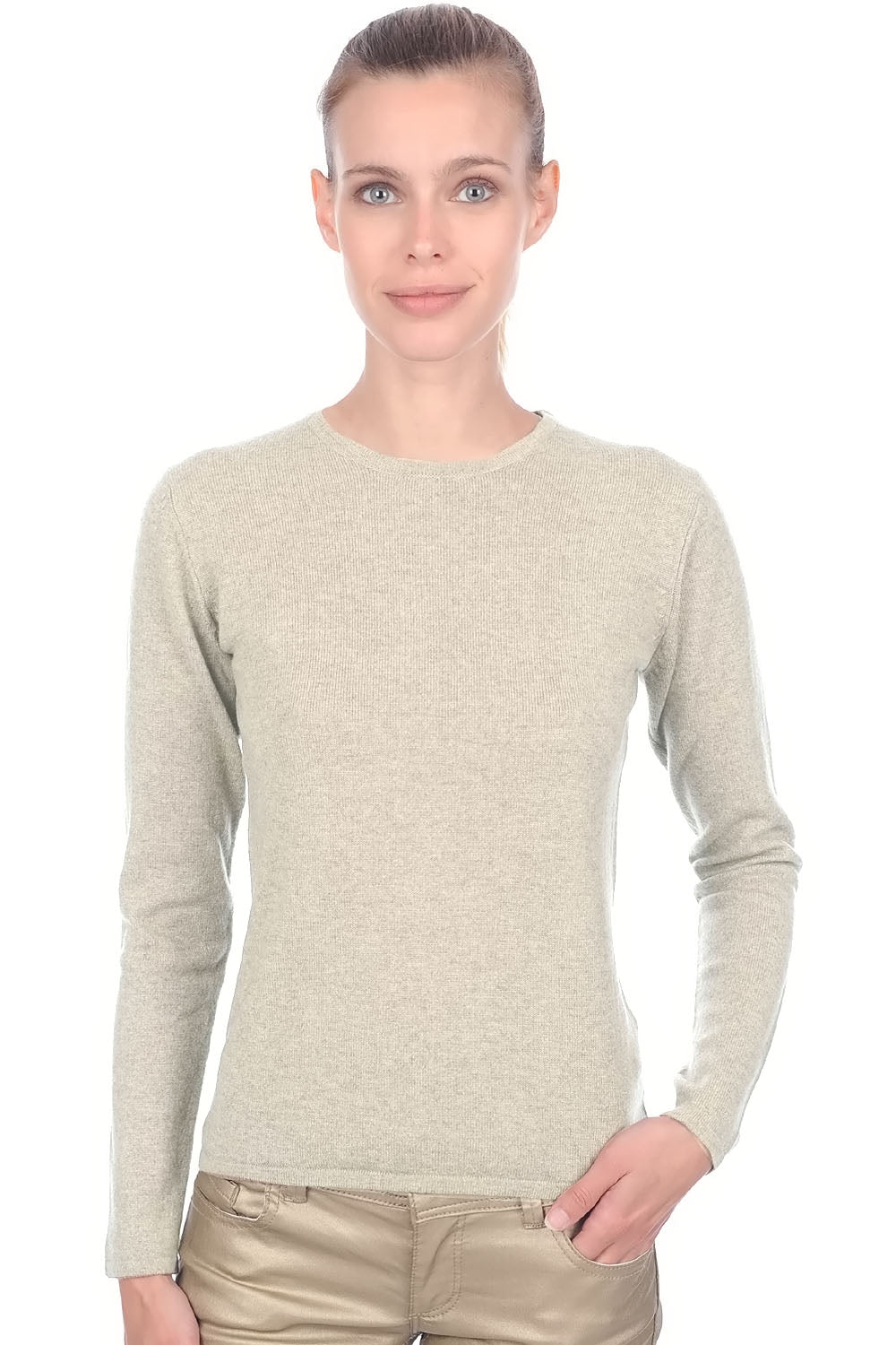 Line Premium in cashmere donna - pema natural - Mahogany