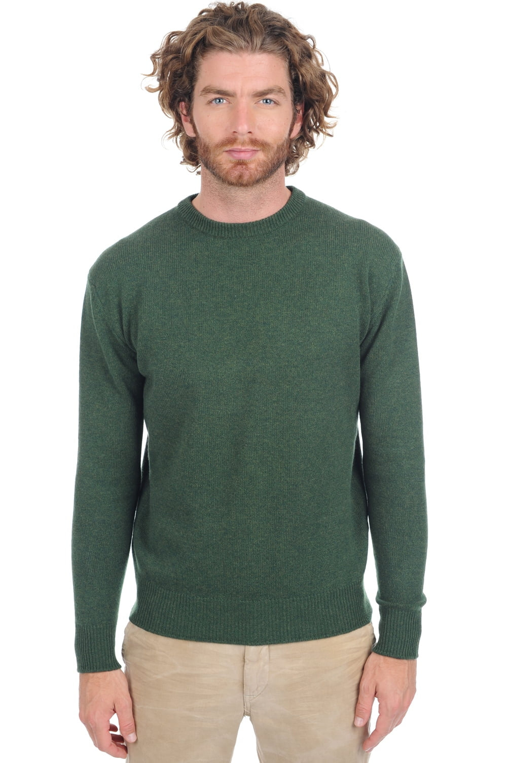 Nestor 4F in cashmere uomo - cedar - Mahogany
