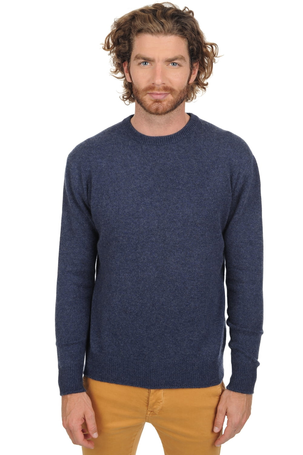 Nestor 4F in cashmere da uomo - indaco - Mahogany