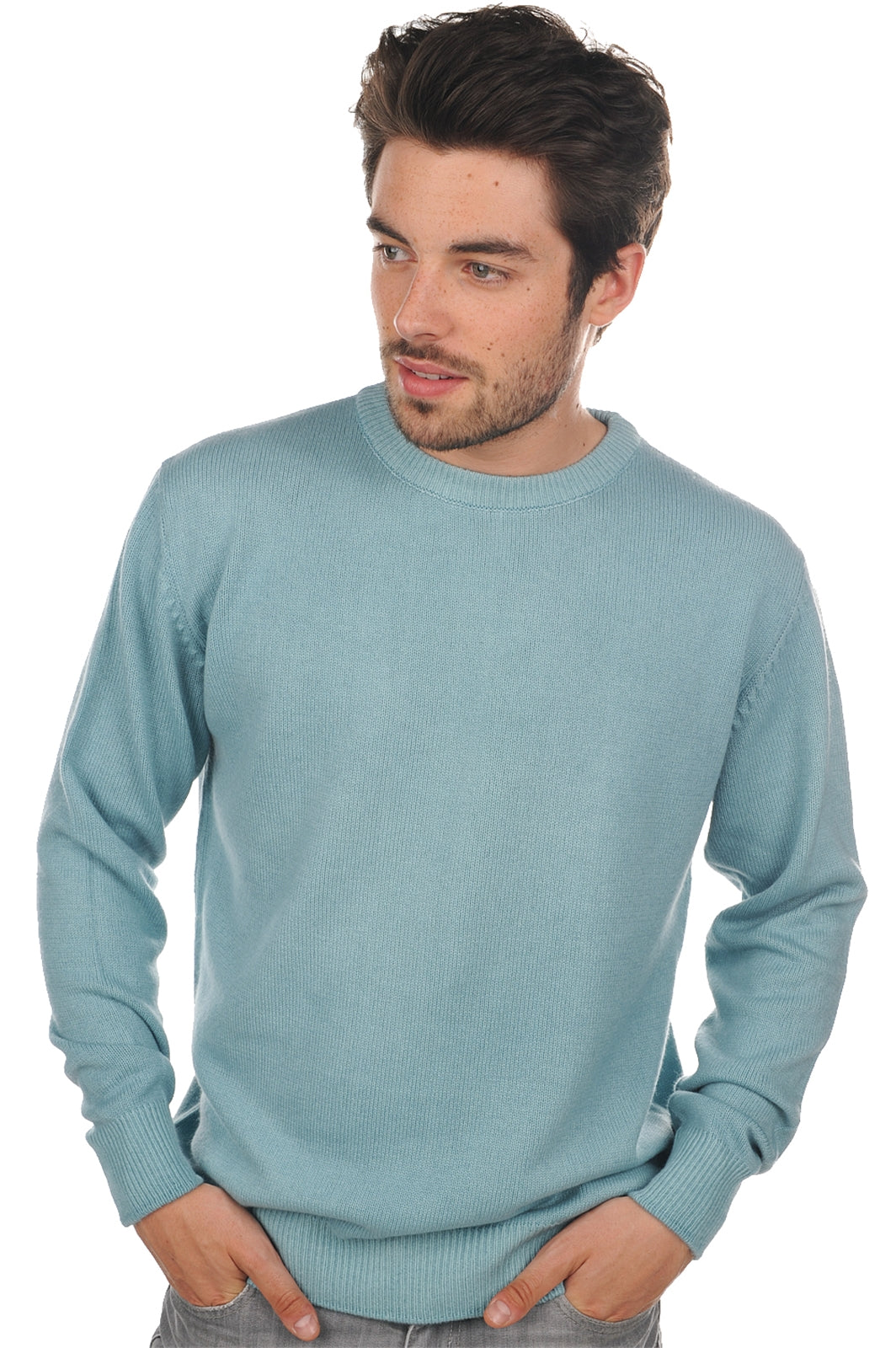 Nestor 4F in cashmere da uomo - tormalina - Mahogany