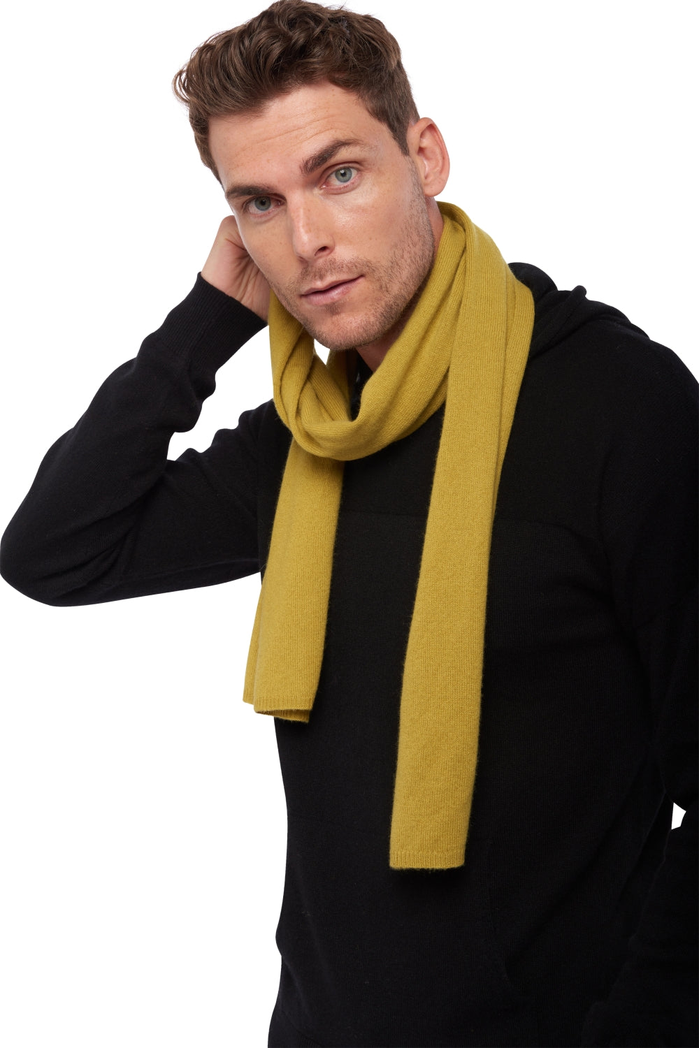 Ozone in cashmere misto - caterpillar - Mahogany