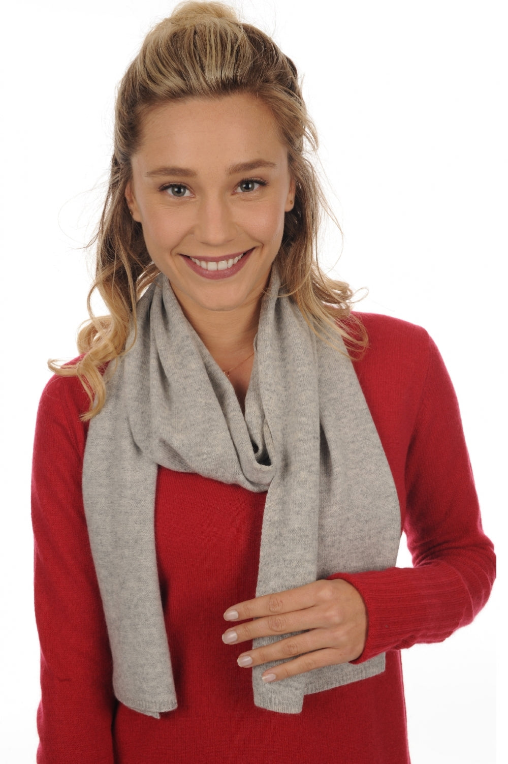Ozone in cashmere misto - flannel - Mahogany