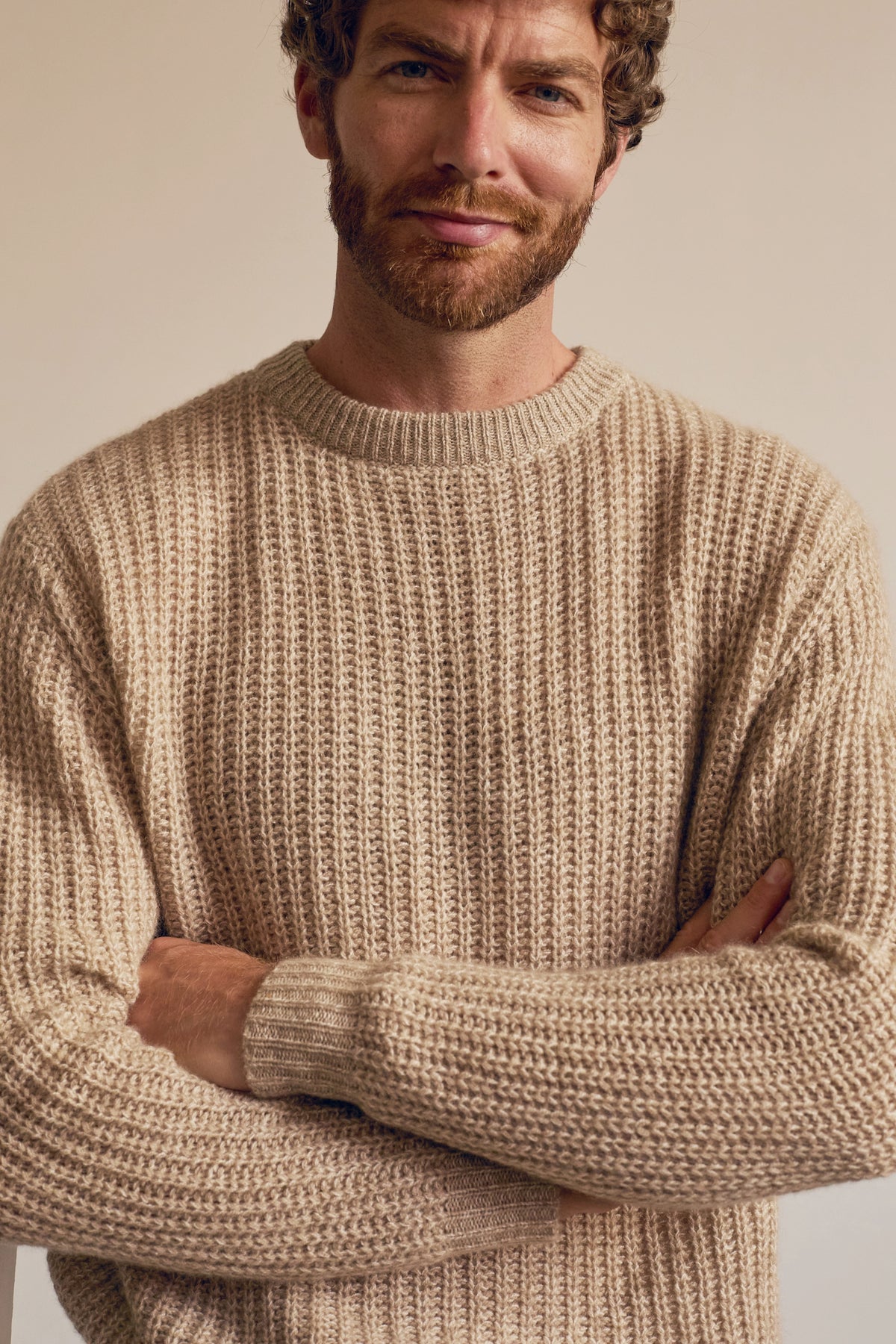 Paulin en cachemire homme - Vue 5 - natural brown / natural écru - Mahogany