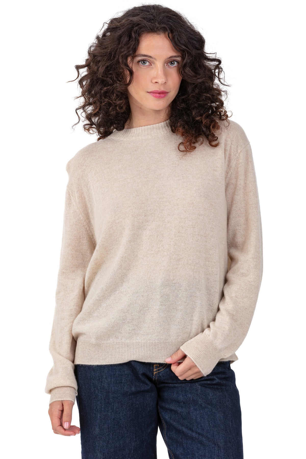 Philippine in cashmere donna - natural beige - Mahogany