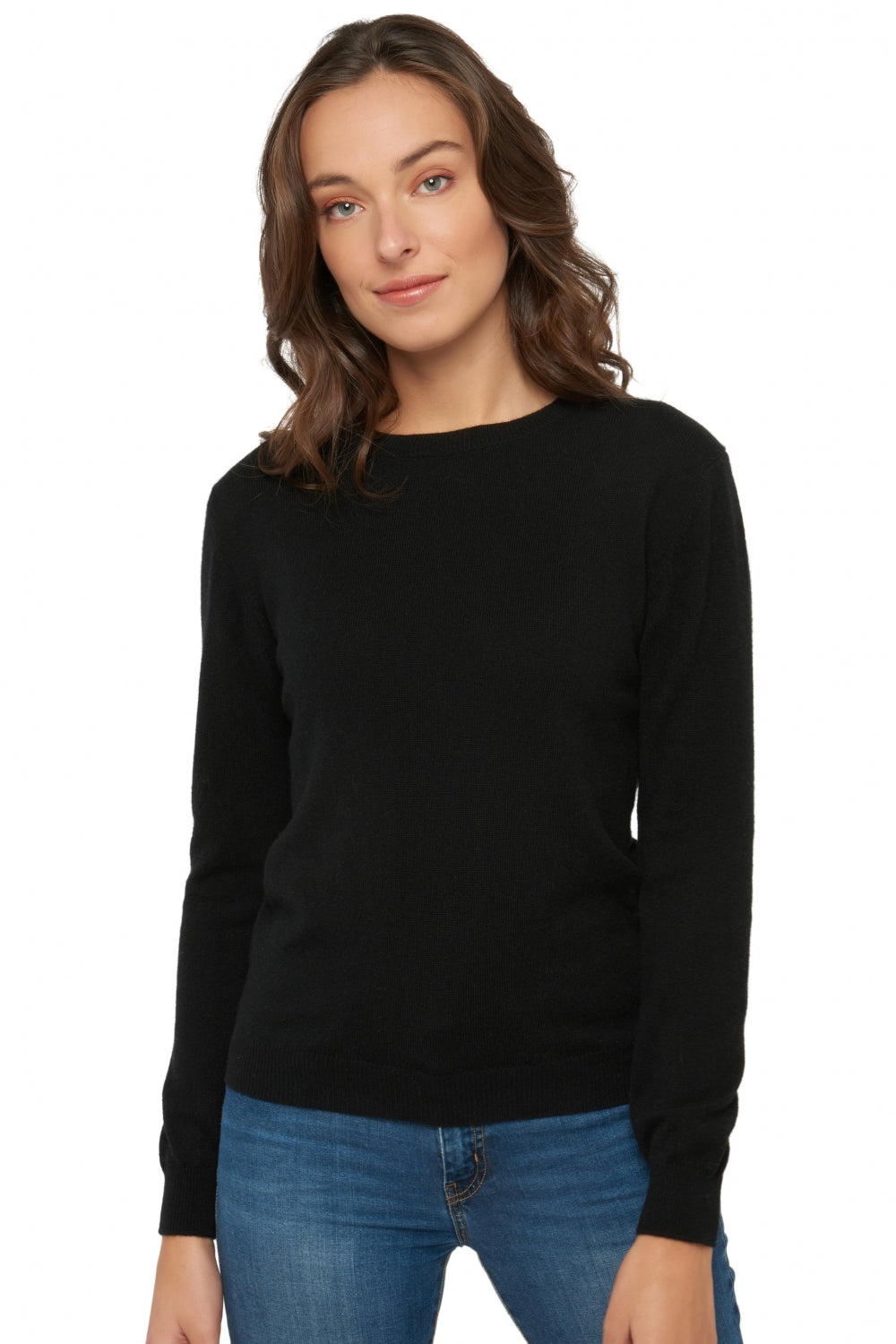 Raison in cashmere donna - nero - Mahogany